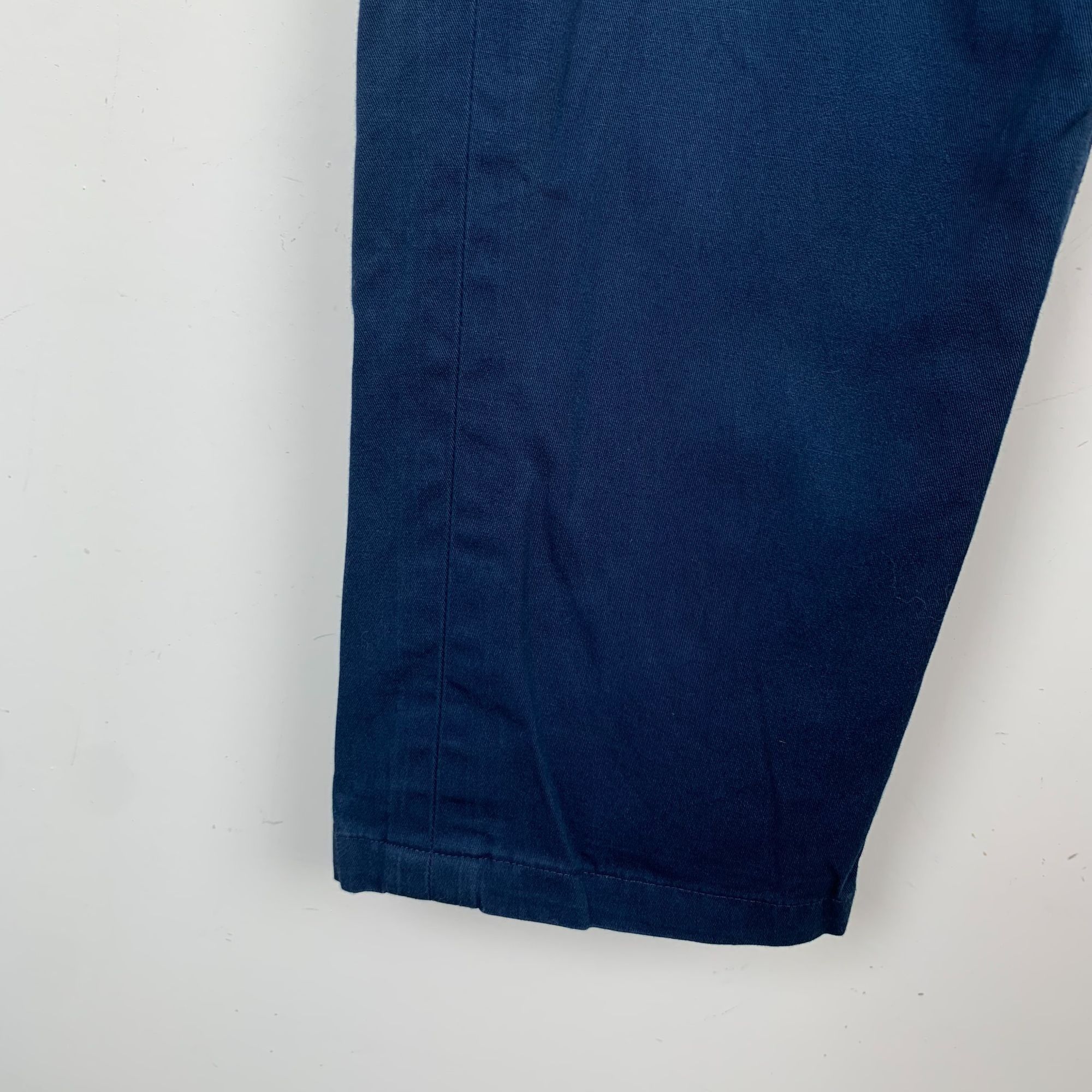 Burberry BURBERRY London Navy Blue Cotton Chino Pants Size 48S Size US 32 / EU 48 - 6 Thumbnail