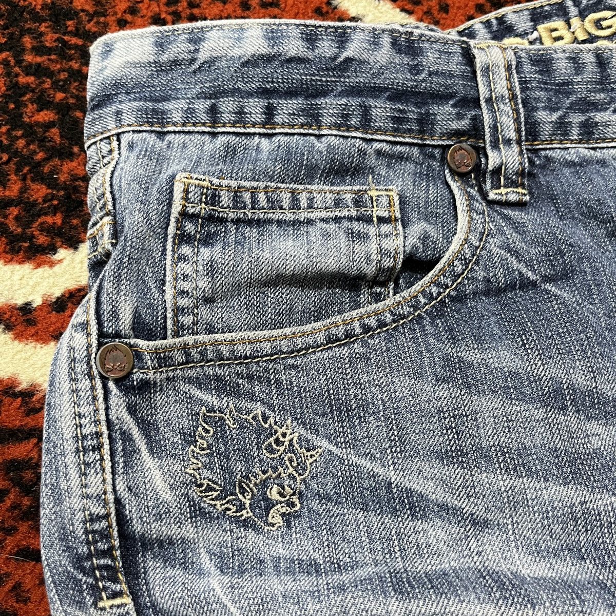 Vintage Big Train Osaka Japan Aka Oni Ao Oni Japanese Brand