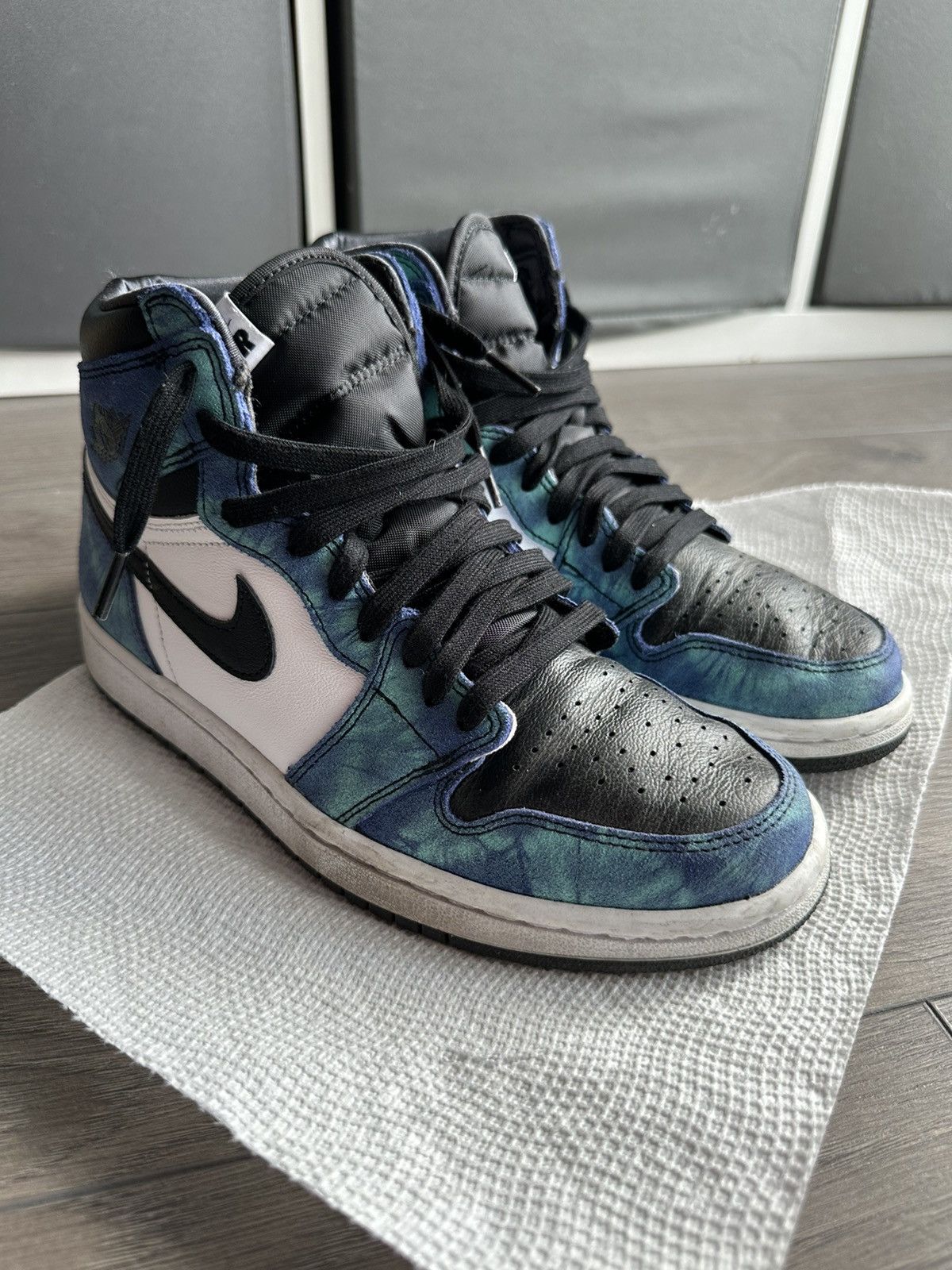 Jordan Brand × Nike Tie Dye Jordan 1 Size US 8 / IT 38 - 1 Thumbnail