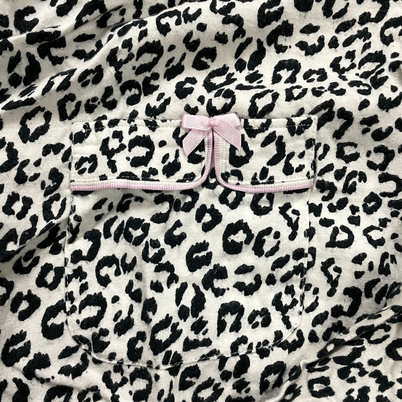 Victoria's Secret Victoria's Secret Women's Sleepwear Pajama Top Long Sleeve Leopard Animal Print Multicolor Small官 Size S / US 4 / IT 40 - 4 Thumbnail