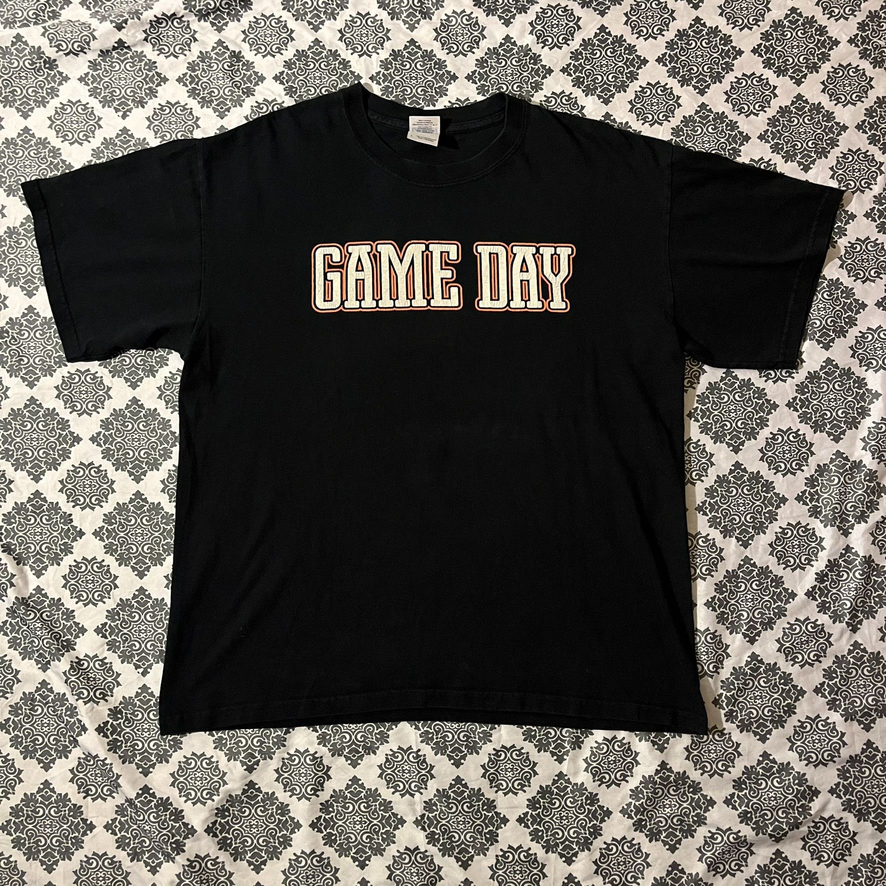 Gildan VTG Y2K 2000s 00s Game Day Preppy Sportswear Casual Tee Size US L / EU 52-54 / 3 - 2 Thumbnail