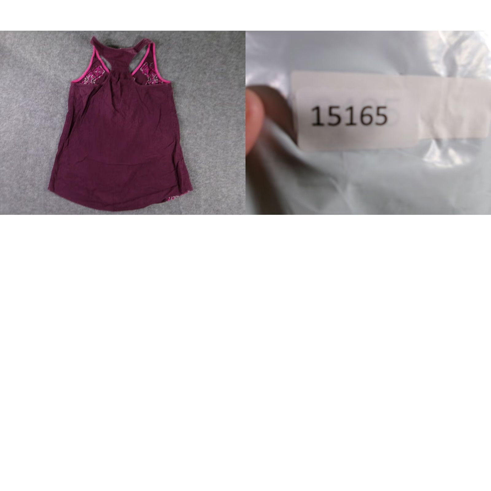 Mossimo Mossimo Tank Top Womens XS Racerback Embroidered Scoop Neck Purple Boho Summer Size XS / US 0-2 / IT 36-38 - 8 Thumbnail