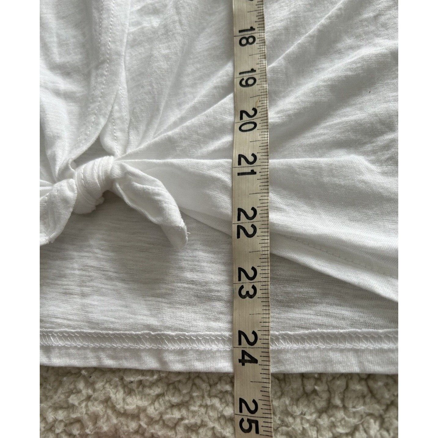 J.Crew J.CREW Vintage Cotton Knot Back Tank Top White Size M Size M / US 6-8 / IT 42-44 - 11 Thumbnail