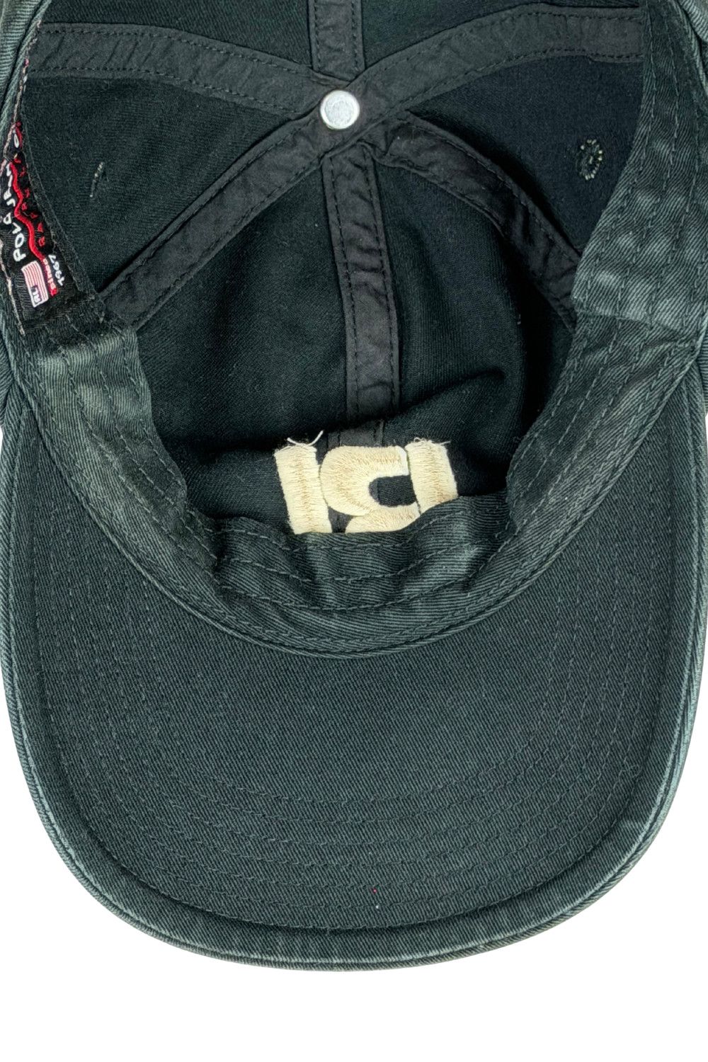 Polo Ralph Lauren Vintage Polo Jeans Co RL Logo Faded Cap Distressed Workwear Size ONE SIZE - 13 Thumbnail