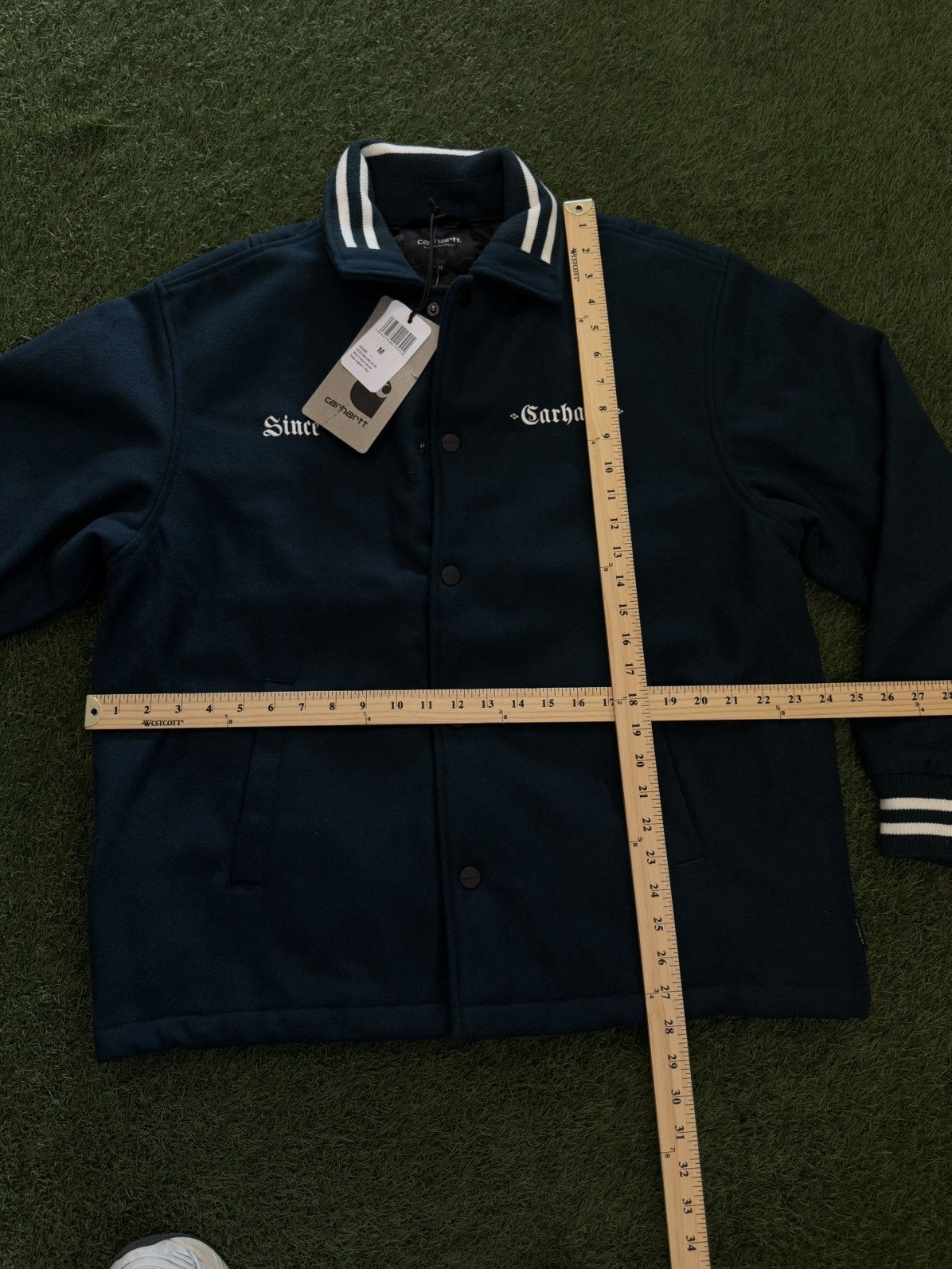 Carhartt Carhartt Work In Progress Blue Jacket Size M (NEW) Size US M / EU 48-50 / 2 - 14 Thumbnail