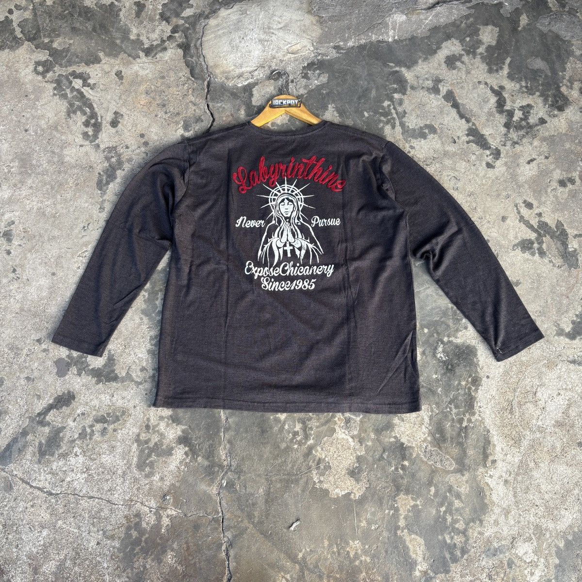 Japanese Brand Longsleeve back hit wacko maria Size US XL / EU 56 / 4 - 1 Thumbnail