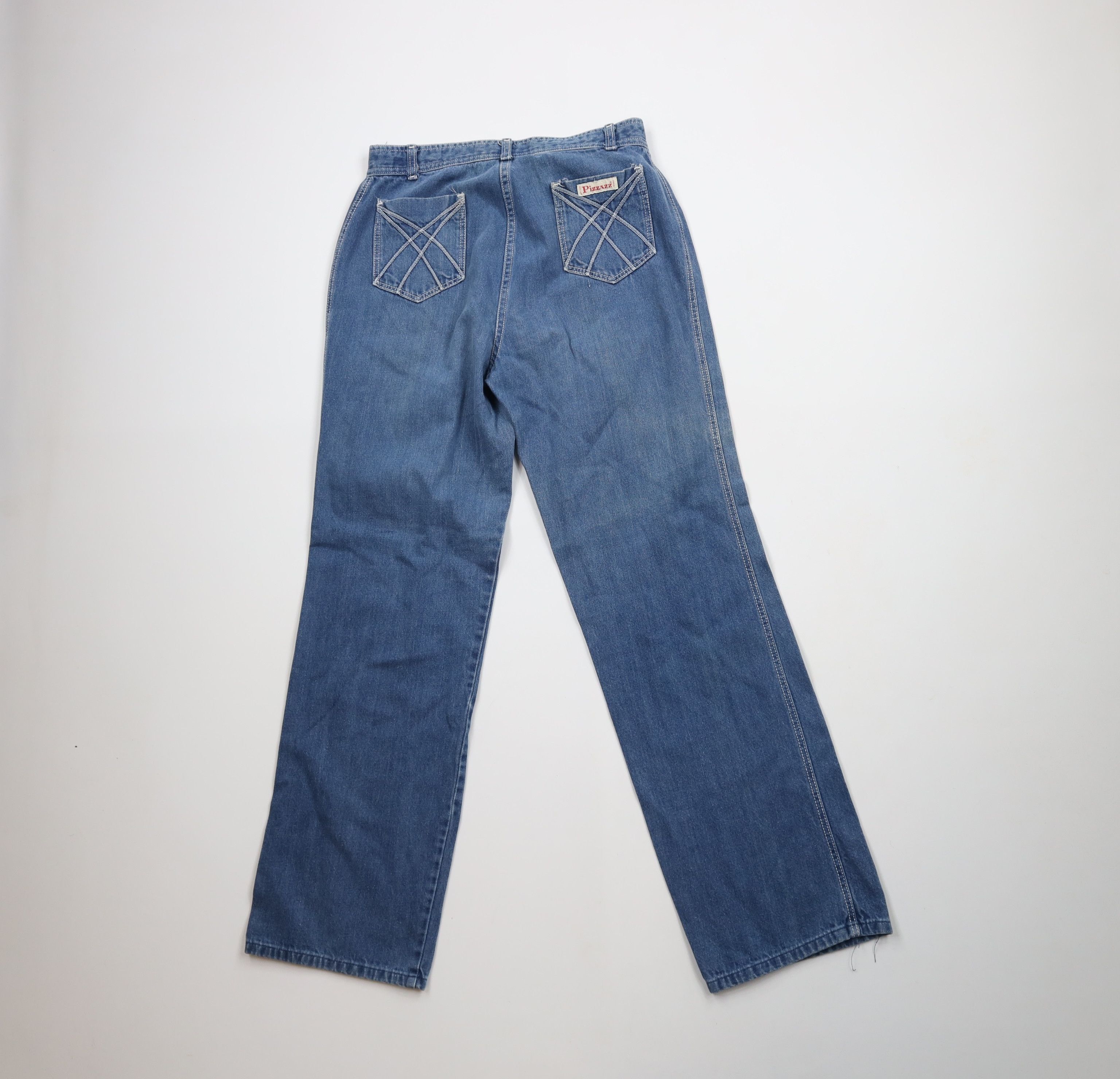 Vintage Vintage 70s Streetwear Relaxed Fit Straight Leg Denim Jeans Size 28" / US 6 / IT 42 - 10 Thumbnail