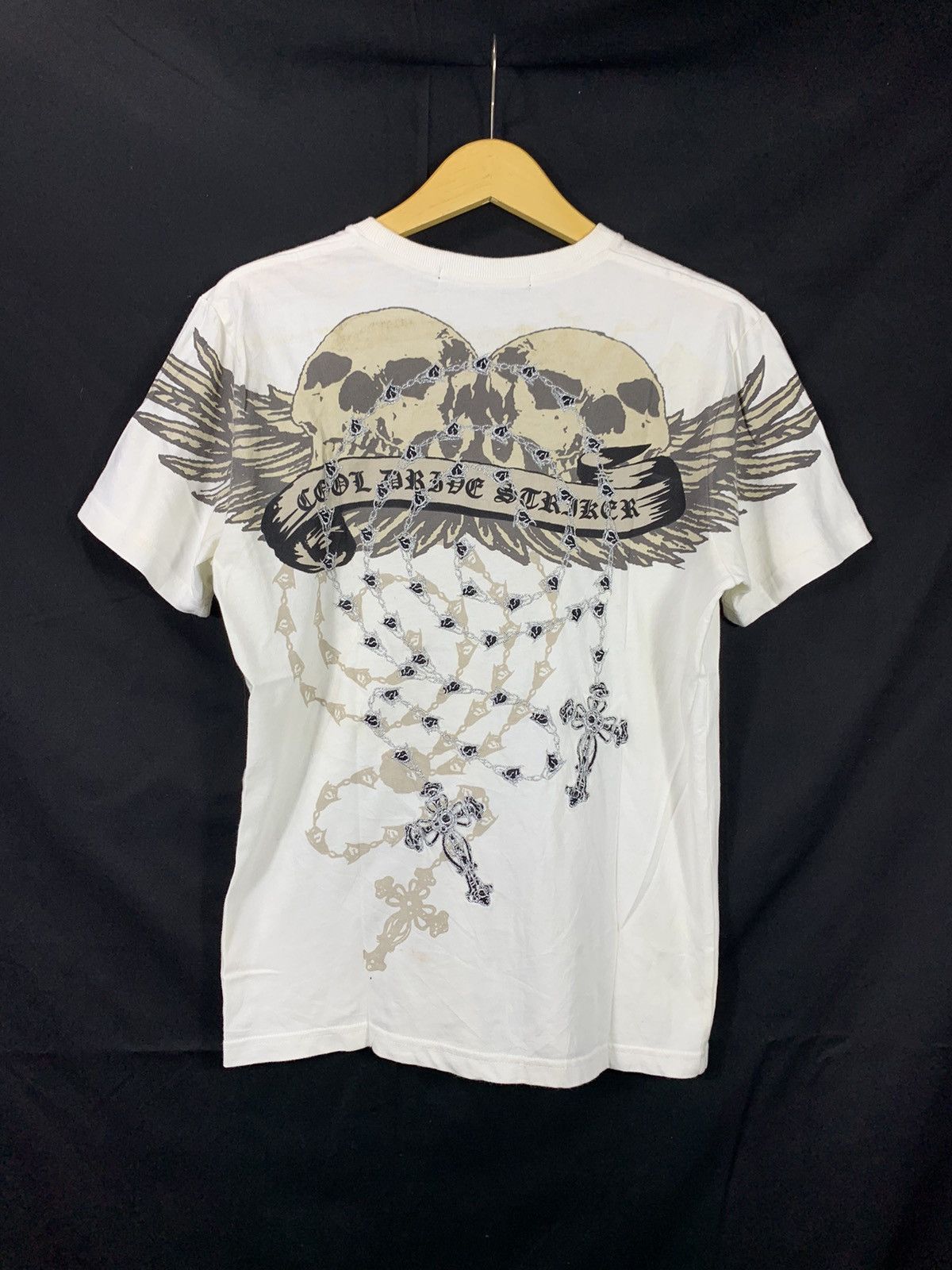 Hysteric Glamour CRAZY JAPAN COOL GOTHIC PUNK DRIVER STRIKER SKULL CROSS Size US M / EU 48-50 / 2 - 1 Thumbnail