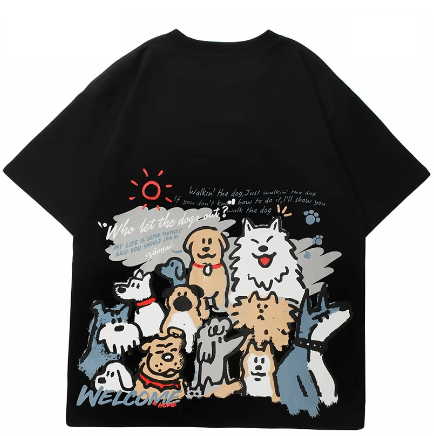 Japanese Brand × Vintage "Happiness Store-Black-M" T-shirt Size US M / EU 48-50 / 2 - 1 Thumbnail