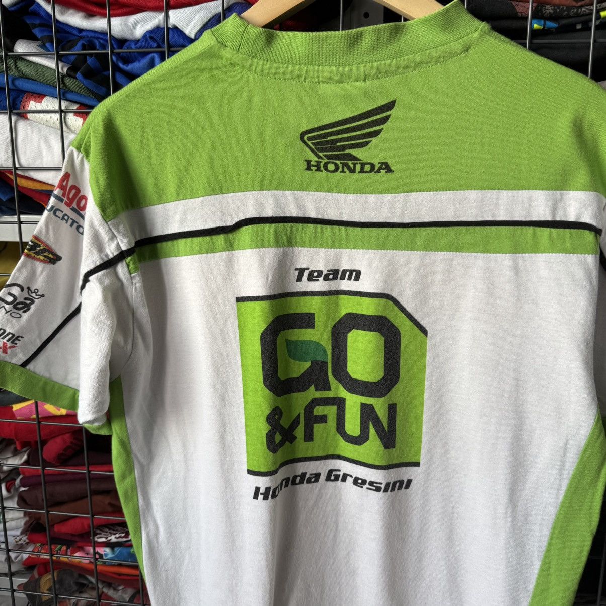 Honda Honda GO and Fun Moto Racing T-shirt Size US M / EU 48-50 / 2 - 7 Thumbnail