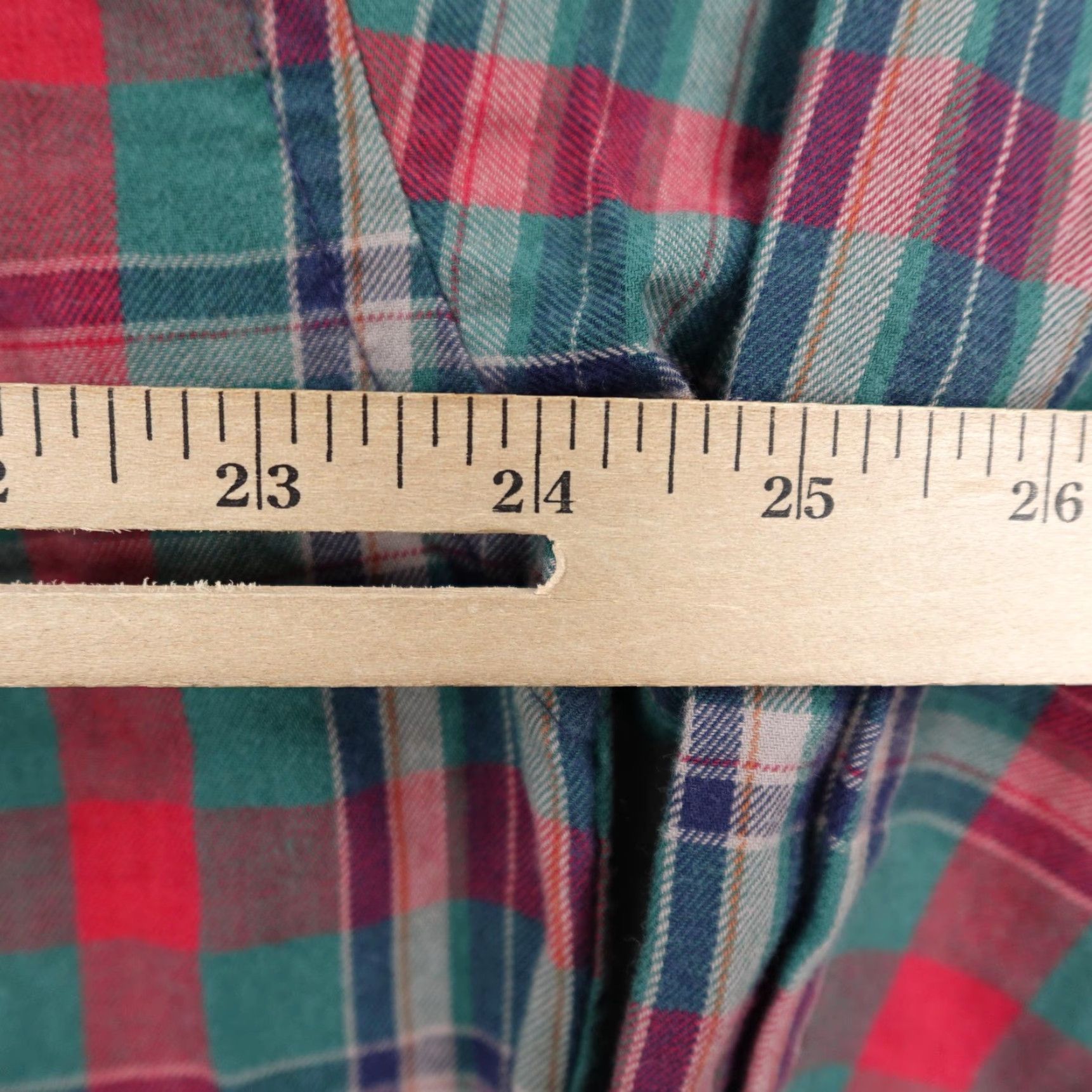 Pendleton VINTAGE Pendleton Shirt Mens M Green Red Plaid Flannel Wool Blend Button-Up Regular Fit Long Sleeve Casual Outdoors Mens Size US M / EU 48-50 / 2 - 5 Thumbnail
