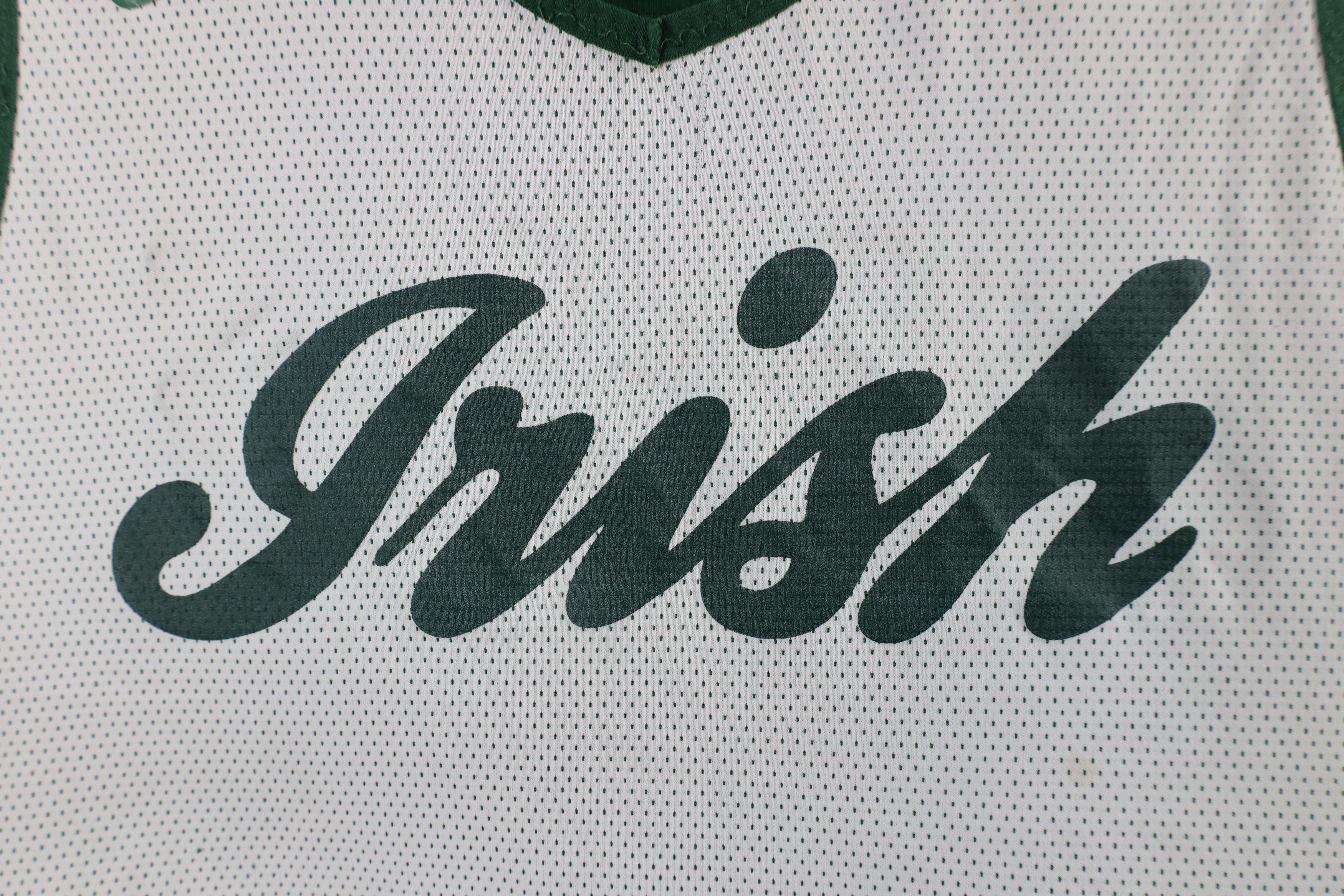 Nike × Vintage Nike Distressed Spell Out Irish Reversible Basketball Jersey Size US M / EU 48-50 / 2 - 16 Thumbnail