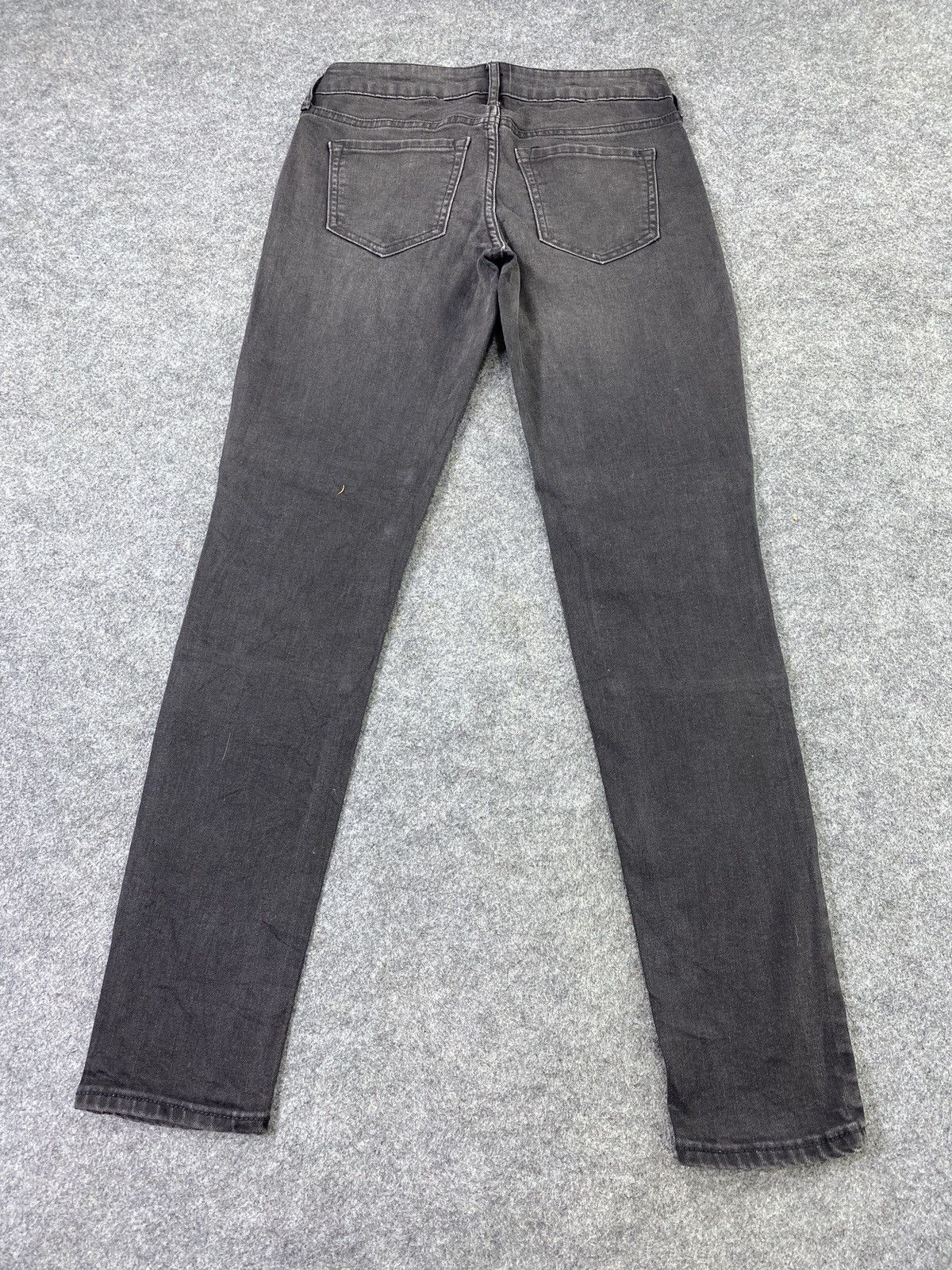 Japanese Brand Old Navy The Rock Star Black Jean's - J1015 Size 27" / US 4 / IT 40 - 5 Thumbnail