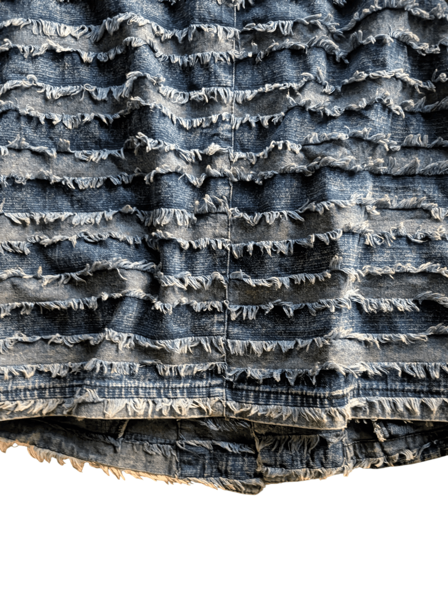Designer Vintage Fringed Jacket Issey Miyake ,kapital Inspired Size M / US 6-8 / IT 42-44 - 3 Thumbnail