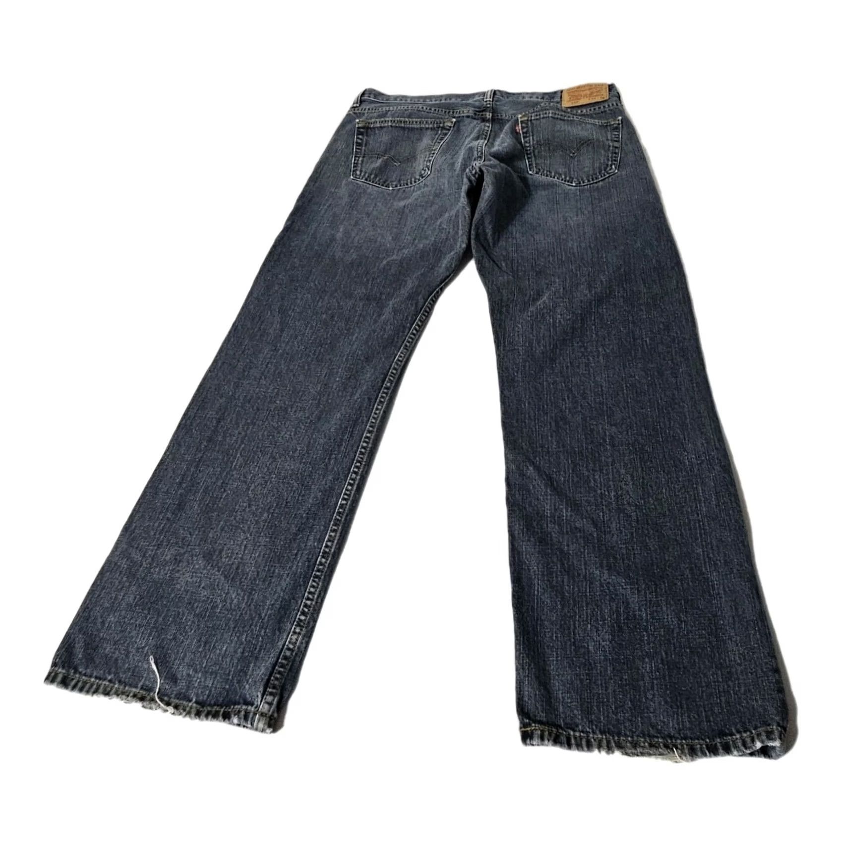 Levi's Levi's 569 Jeans Loose Straight Fit Denim Black Size 36x30 Mens Size US 36 / EU 52 - 2 Thumbnail