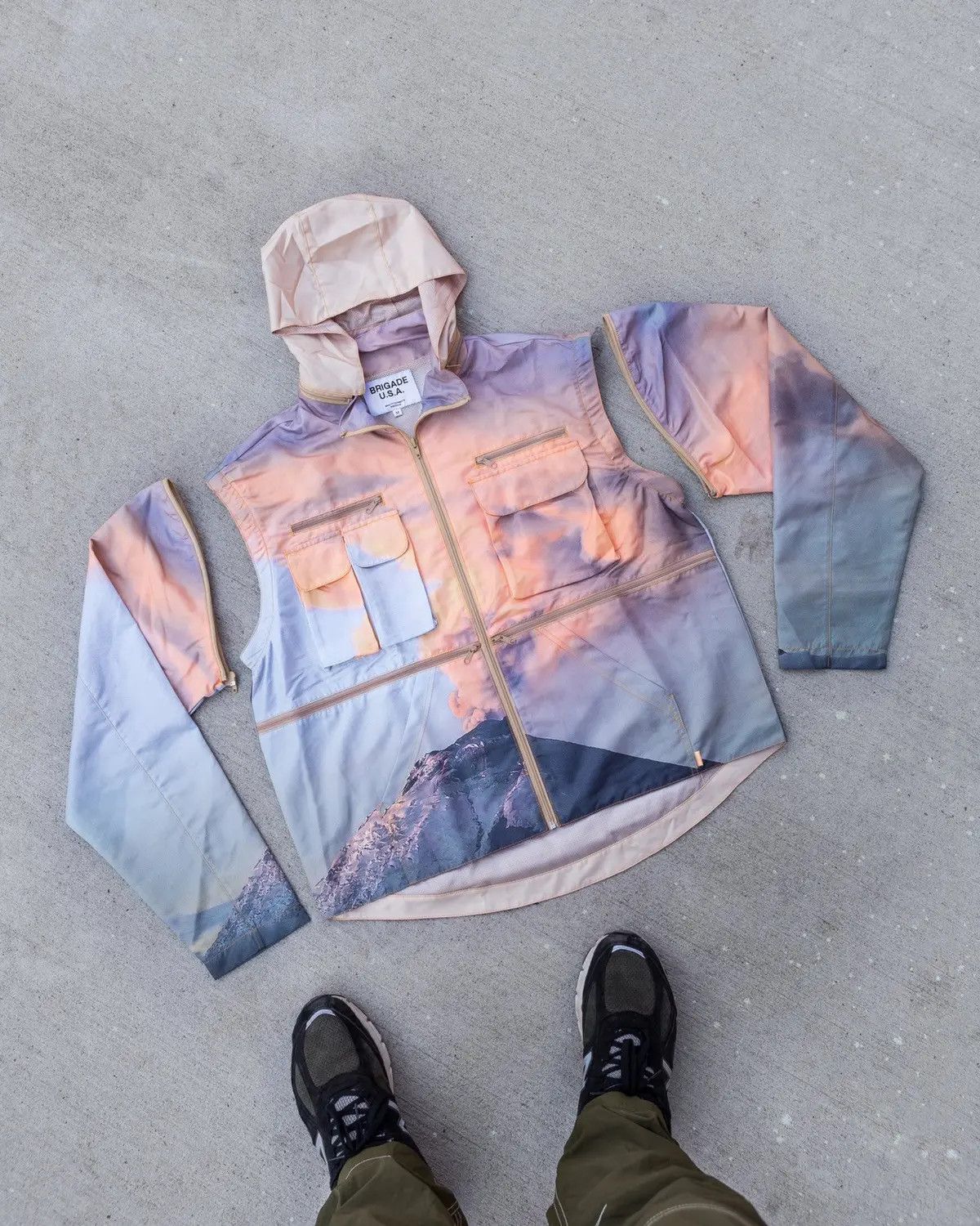 image of Brigade Volcano Jacket - Size Medium, Men's