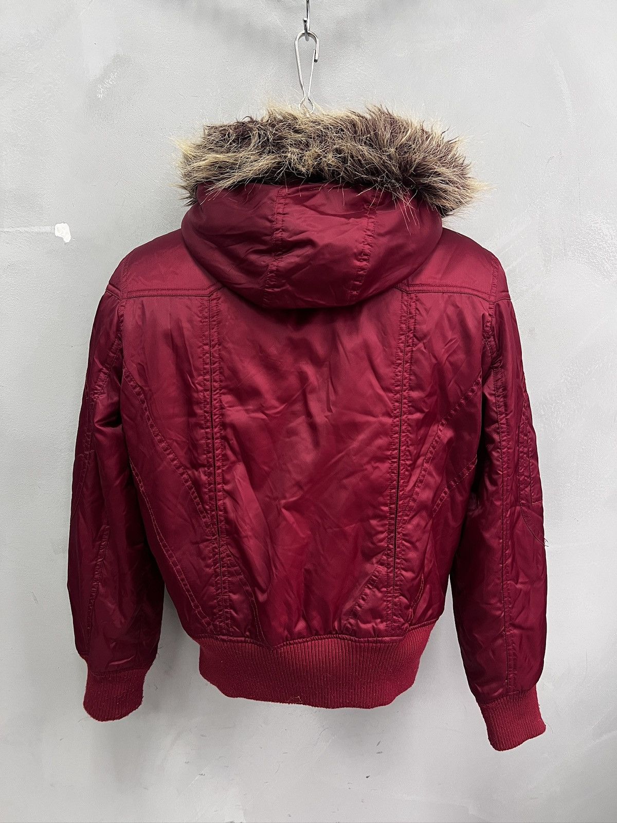 If Six Was Nine Rare cropped bomber jacket if six was nine style fur hood Size US M / EU 48-50 / 2 - 7 Thumbnail