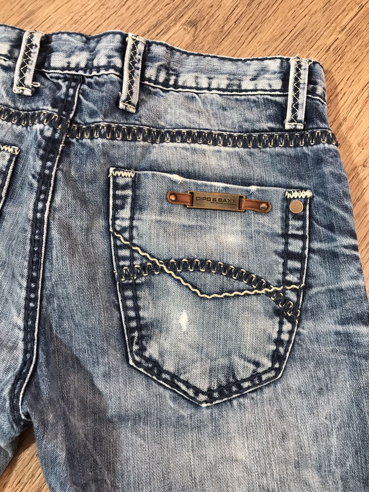 Japanese Brand × Vintage Vintage Cipo&Baxx Rap Style Jeans Y2k Size US 32 / EU 48 - 11 Thumbnail