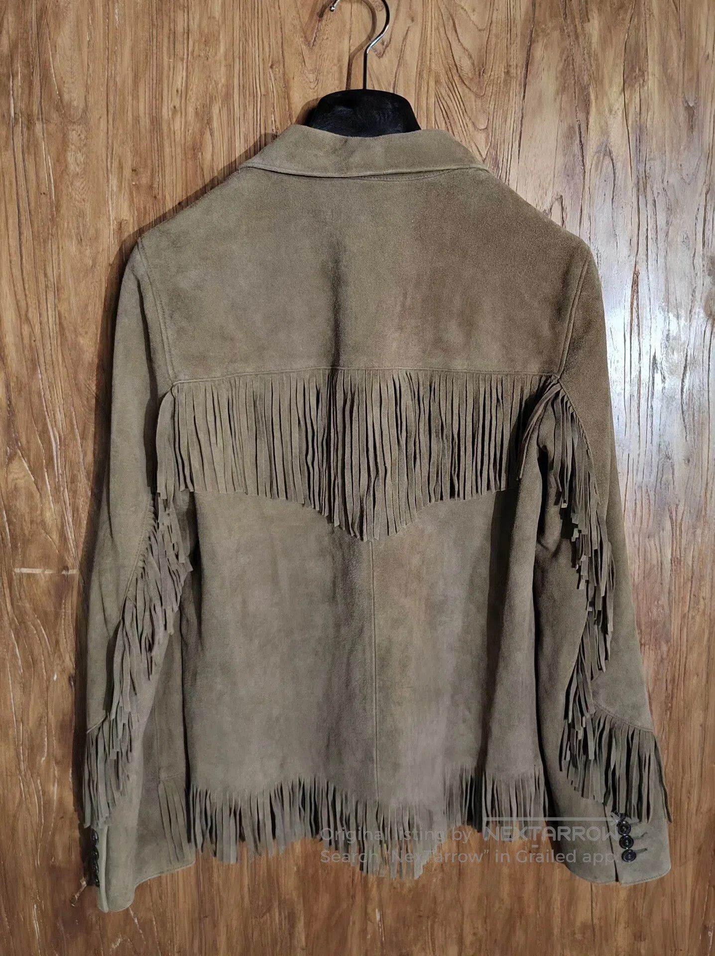 Saint Laurent Paris Saint Laurent Suede Fringe Jacket. Size US M / EU 48-50 / 2 - 3 Thumbnail