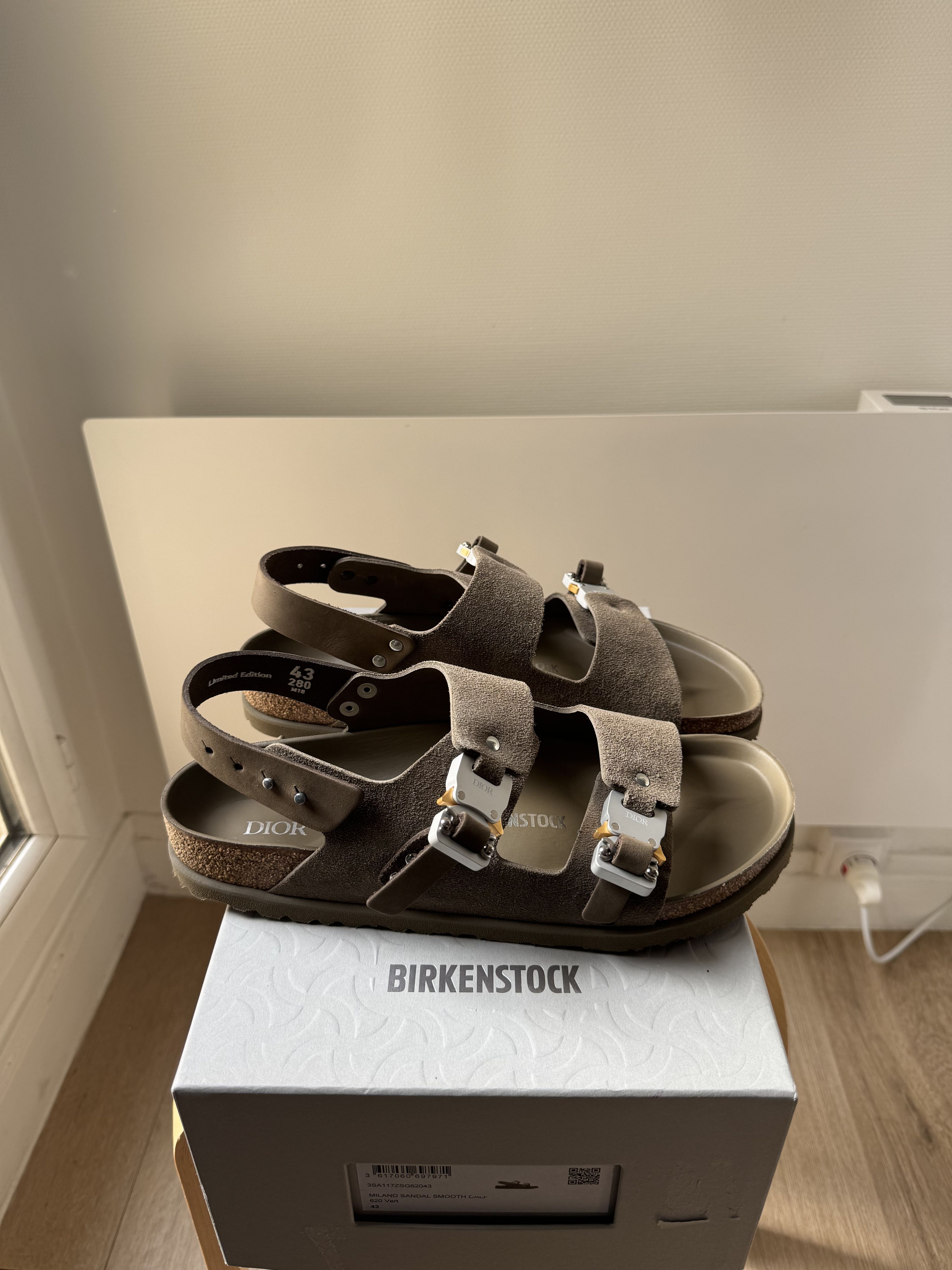 Birkenstock × Dior Sandal Dior X Birkenstock Milano Size US 10 / EU 43 - 2 Thumbnail