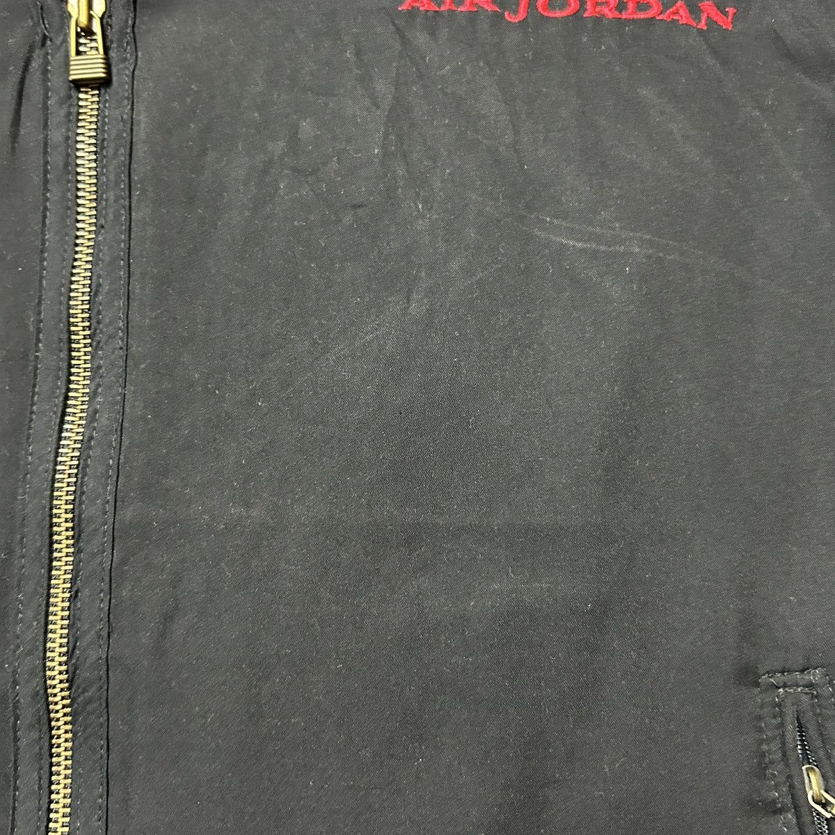 Jordan Brand × Nike × Vintage Vintage 90's Nike Air Jordan Black Vest Size US M / EU 48-50 / 2 - 10 Thumbnail