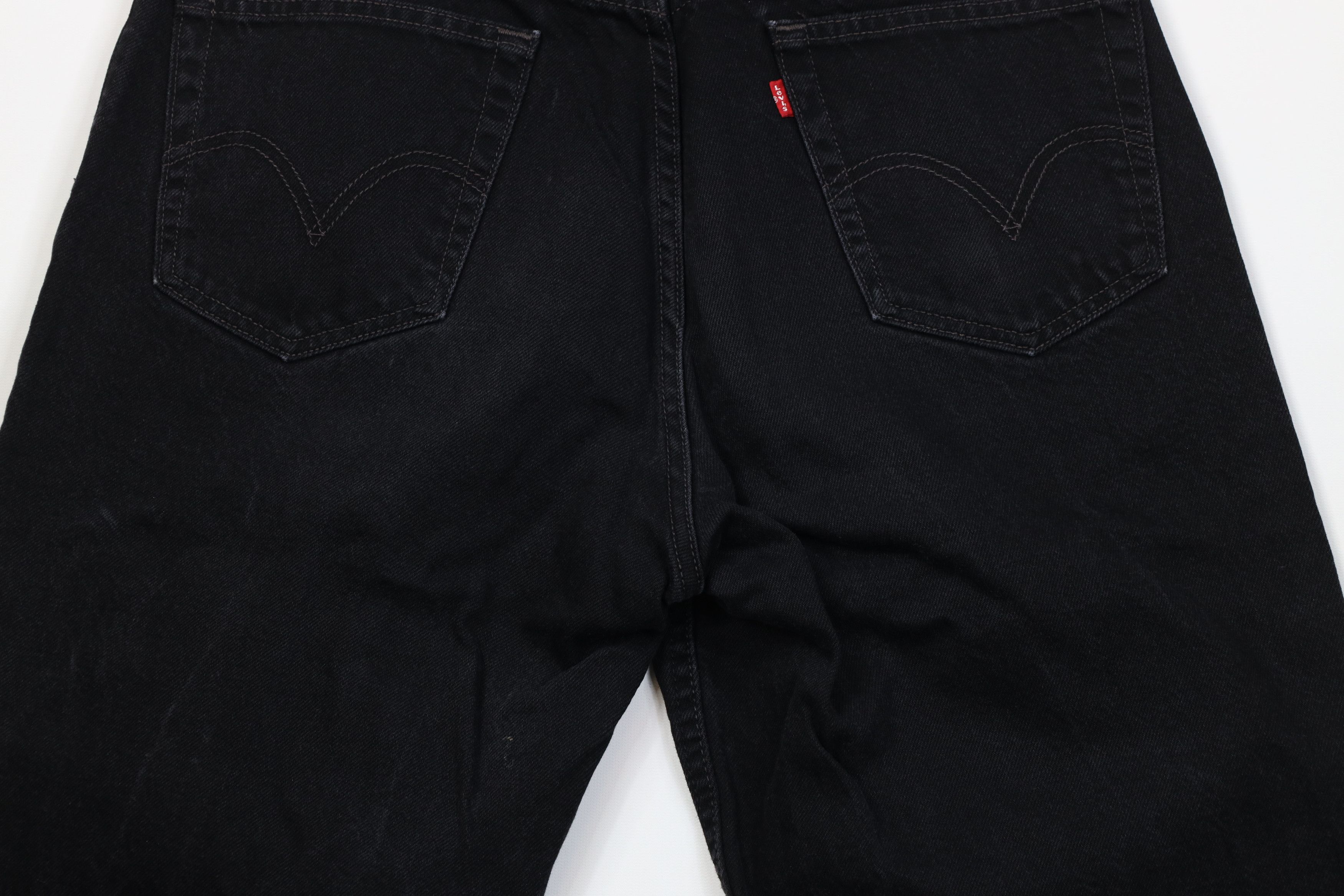 Levi's Vintage Y2K Levis 560 Comfort Relaxed Fit Denim Jeans Black Size US 34 / EU 50 - 13 Thumbnail