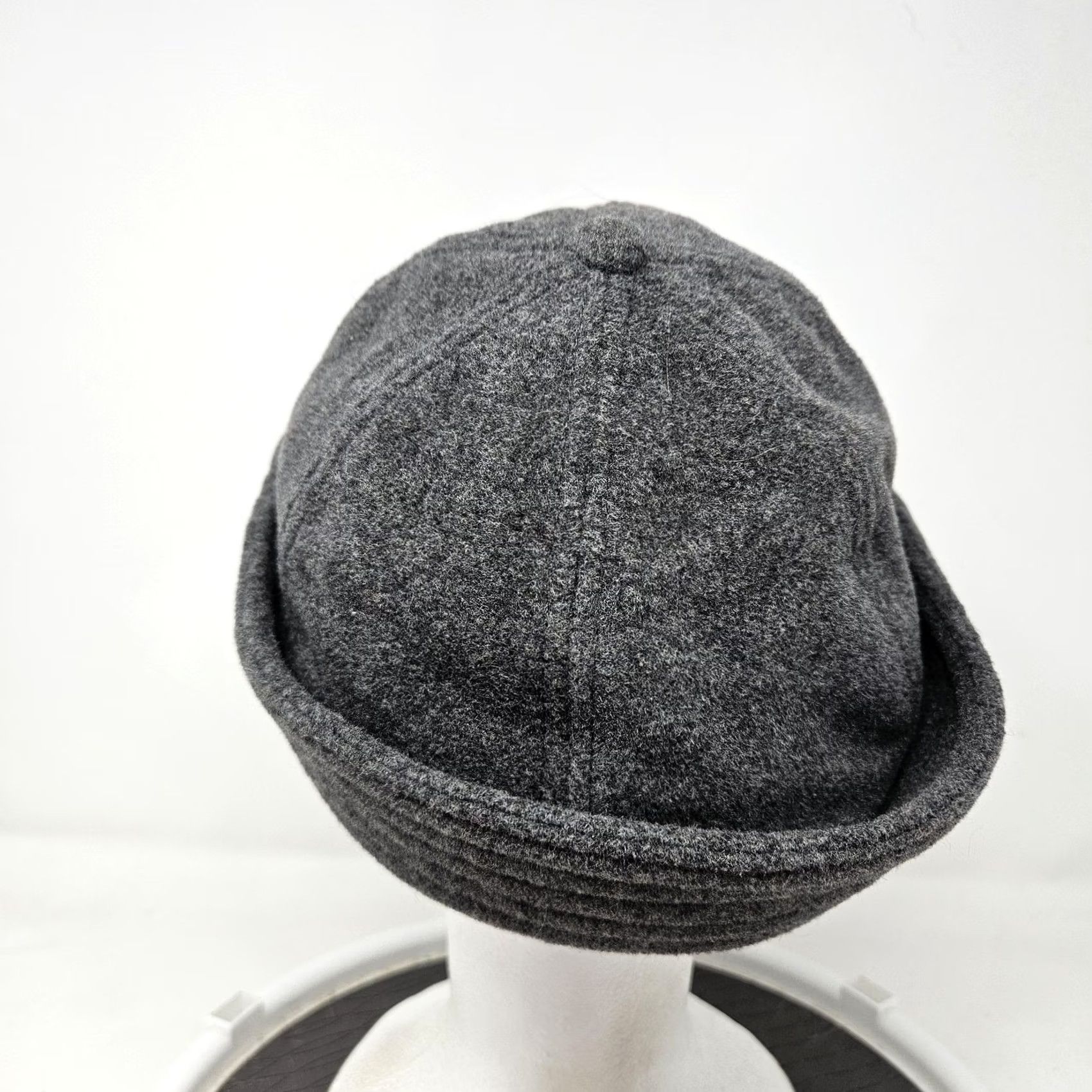 Vintage L.L. Bean Hat Trapper XS? No — but XL Gray Wool Thinsulate Ear Flap Lined Men Size ONE SIZE - 5 Thumbnail