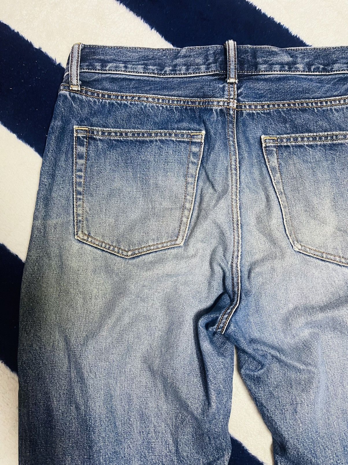 Japanese Brand × Uniqlo Uniqlo Distressed Jeans (15) Size US 34 / EU 50 - 4 Thumbnail