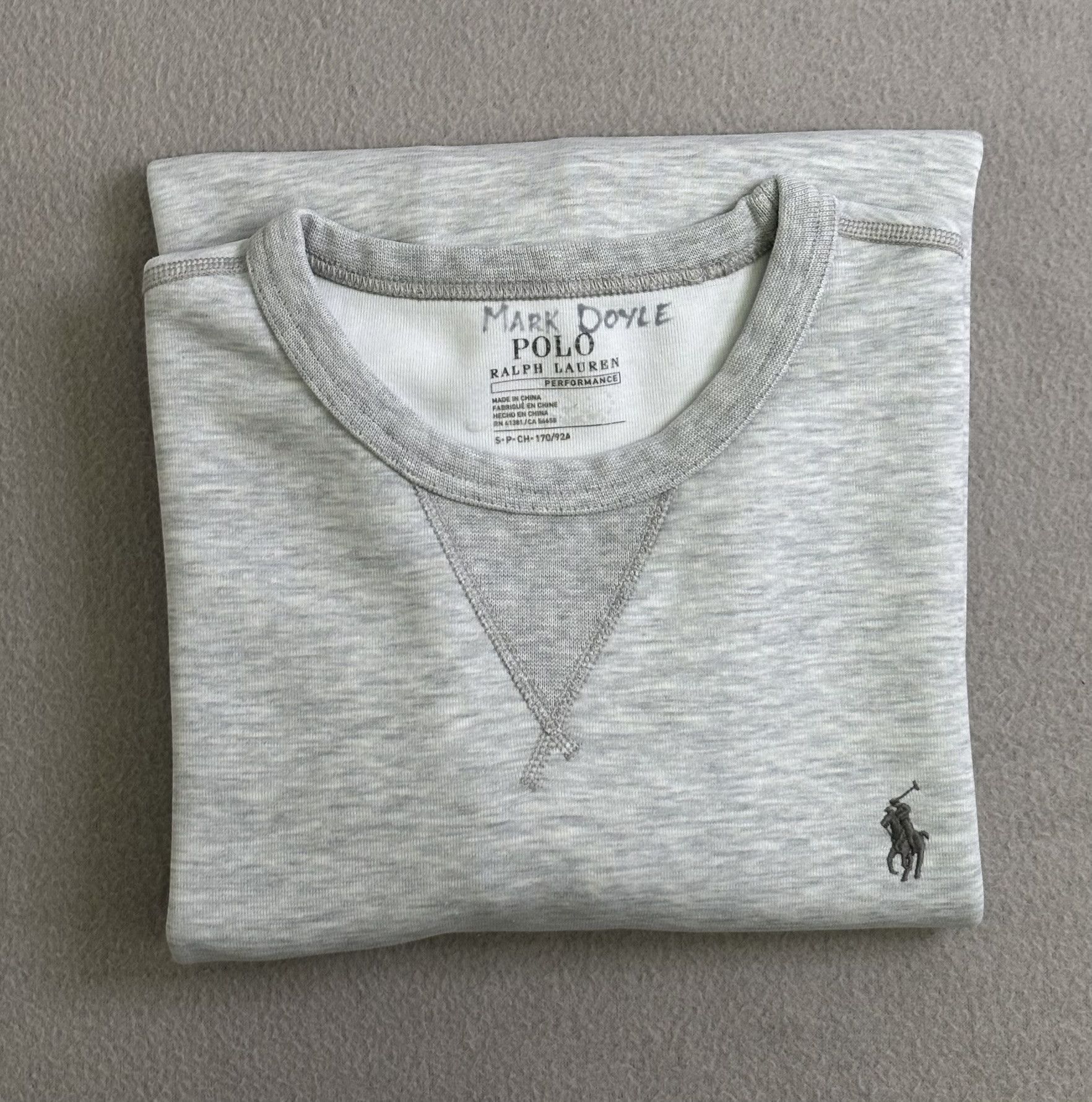 Polo Ralph Lauren Polo Ralph Lauren gray sweatshirt small Size US S / EU 44-46 / 1 - 17 Thumbnail