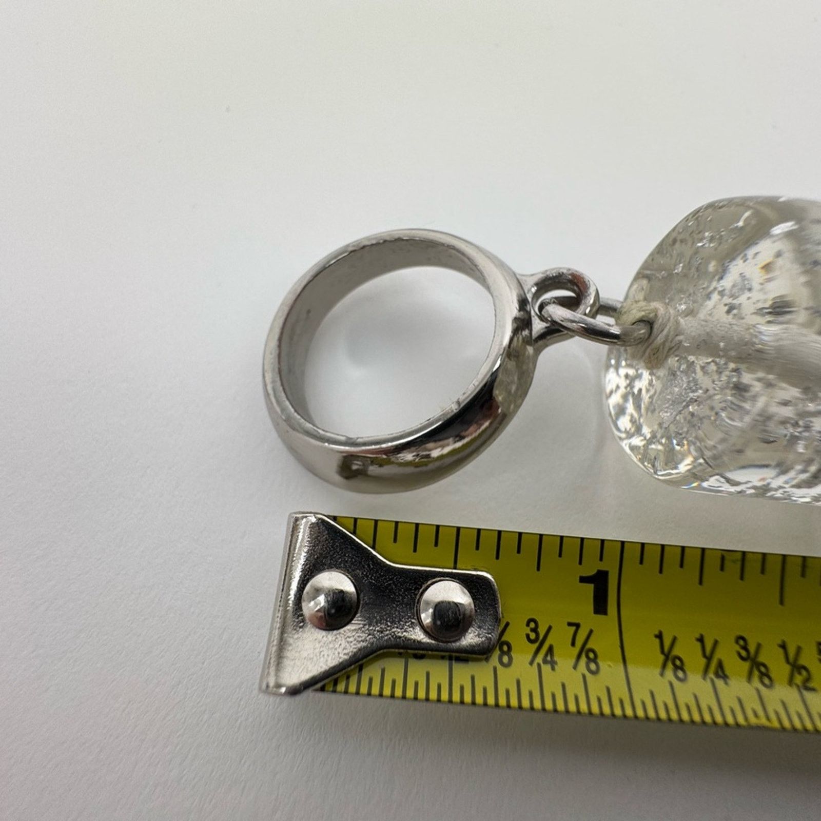 Other Clear Geometric Statement Necklace Modern Design Size ONE SIZE - 10 Thumbnail