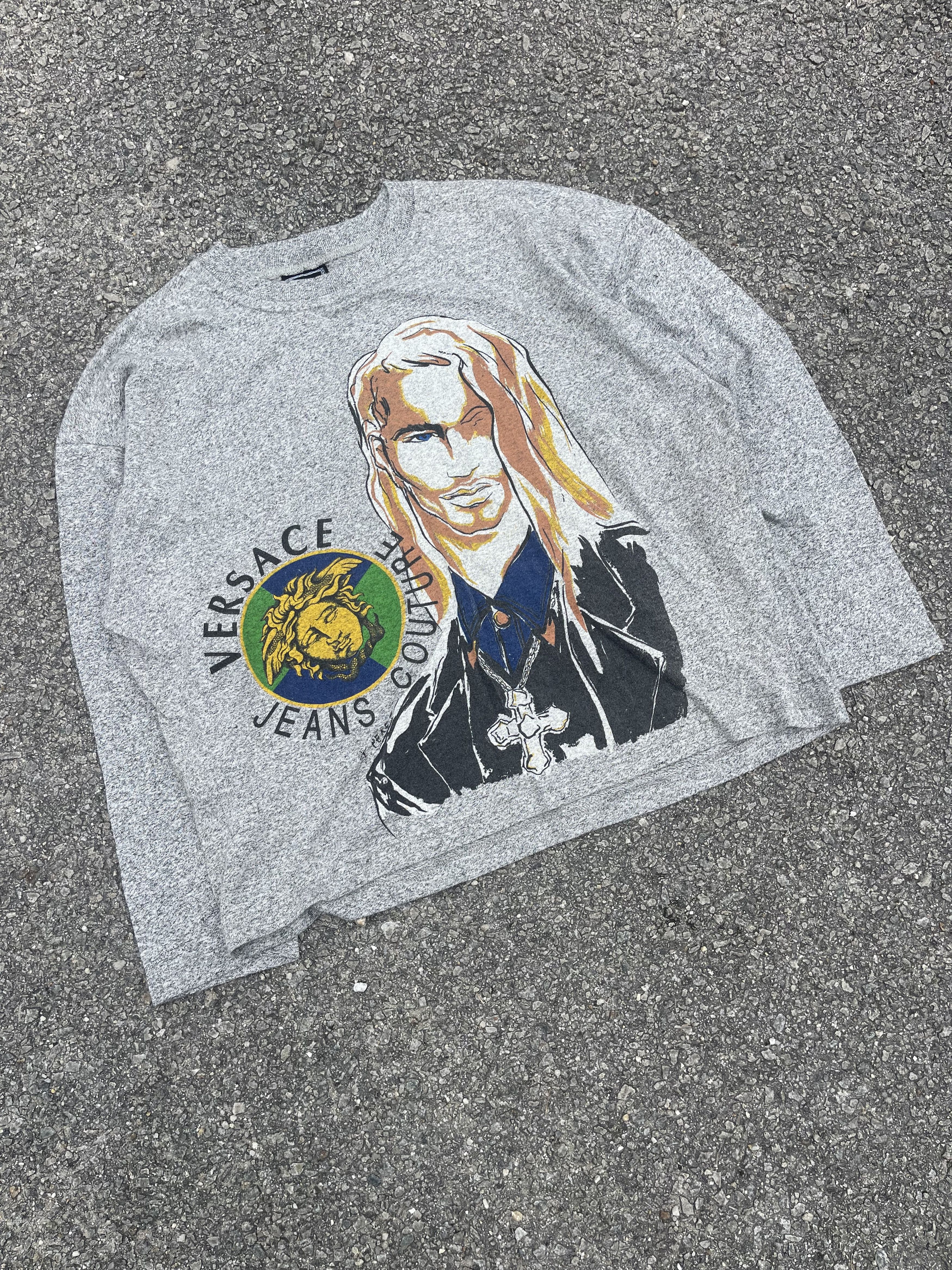 Versace × Versace Jeans Couture Long Sleeve T.Perez Art Size S / US 4 / IT 40 - 2 Thumbnail