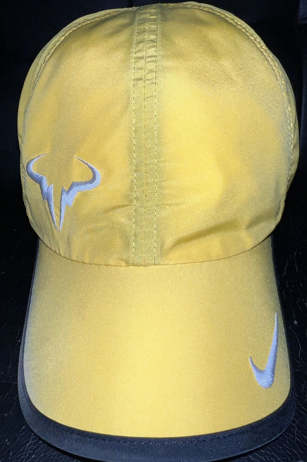 Nike Nike Rafa Nadal Featherlight Yellow Hat Size ONE SIZE - 1 Thumbnail