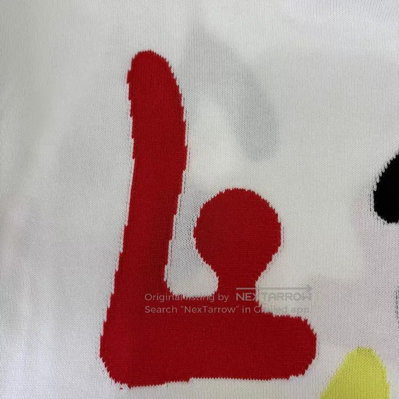 Louis Vuitton Louis Vuitton Clown graffiti knit short sleeves Size US M / EU 48-50 / 2 - 8 Thumbnail