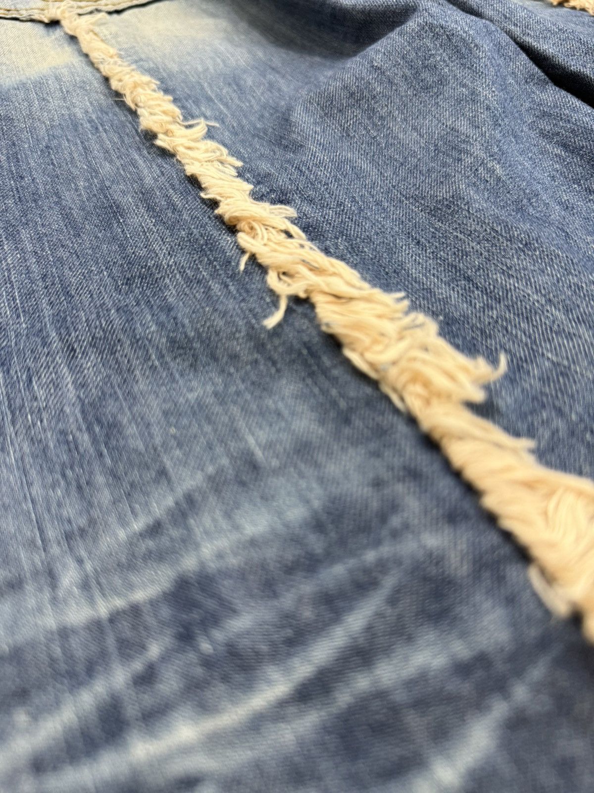 Japanese Brand d.i.a. jeans LGB Style Flare Unisex Denim Pants Size US 28 / EU 44 - 14 Thumbnail