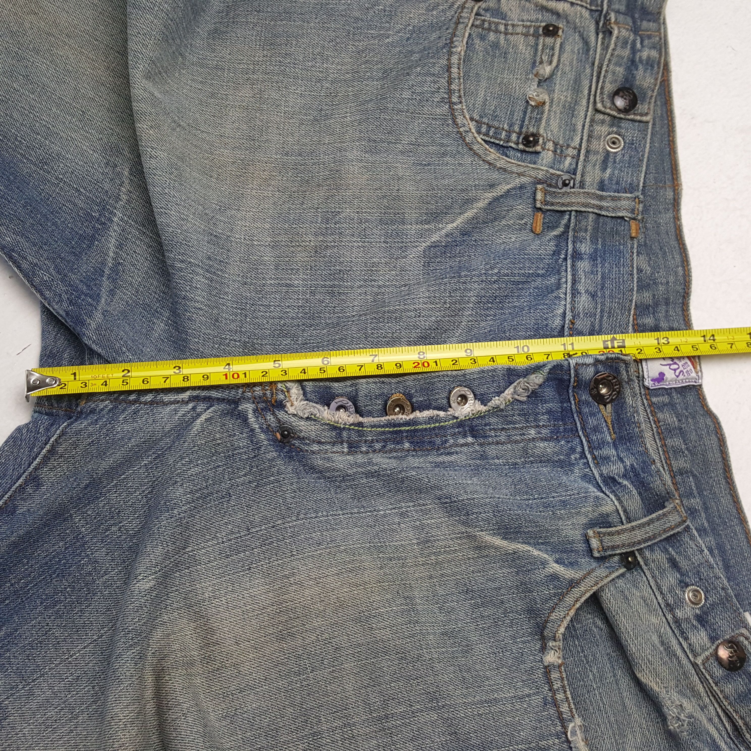 Prps Prps Fashion Streetwear Style Jeans RR11 Size US 36 / EU 52 - 8 Thumbnail