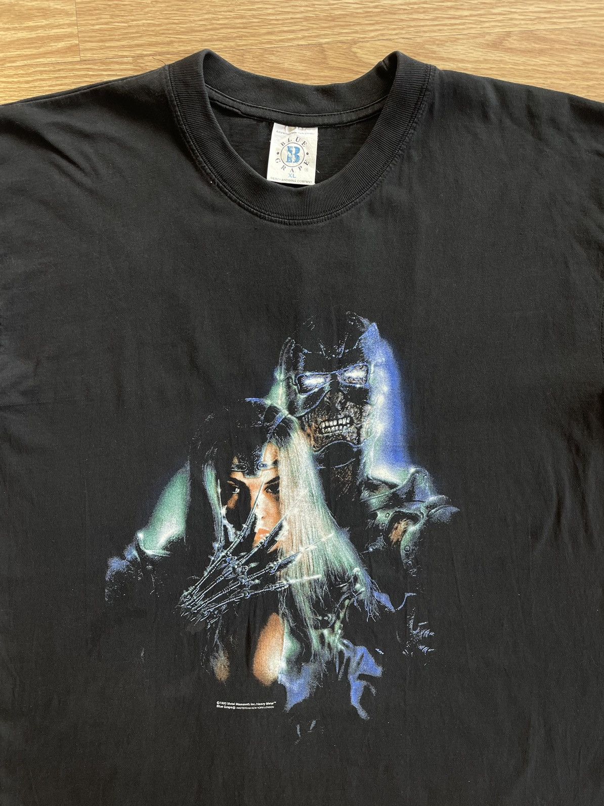 Anime × Vintage 1993 heavy metal magazine vintage shirt Size US XL / EU 56 / 4 - 2 Thumbnail
