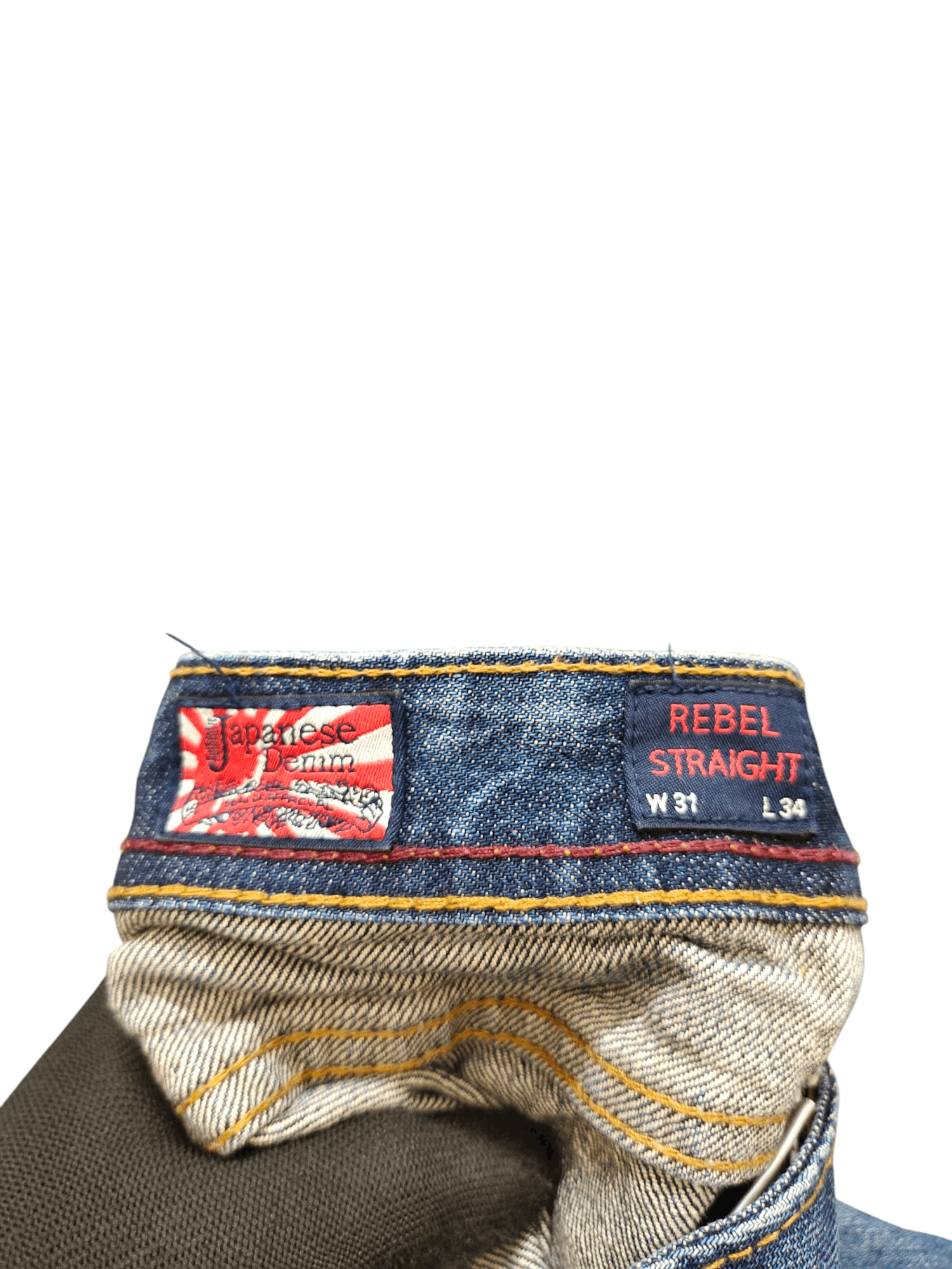 Kapital Cult Of Individuality Distress Clawmark Selvedge Jeans Size US 31 - 14 Thumbnail