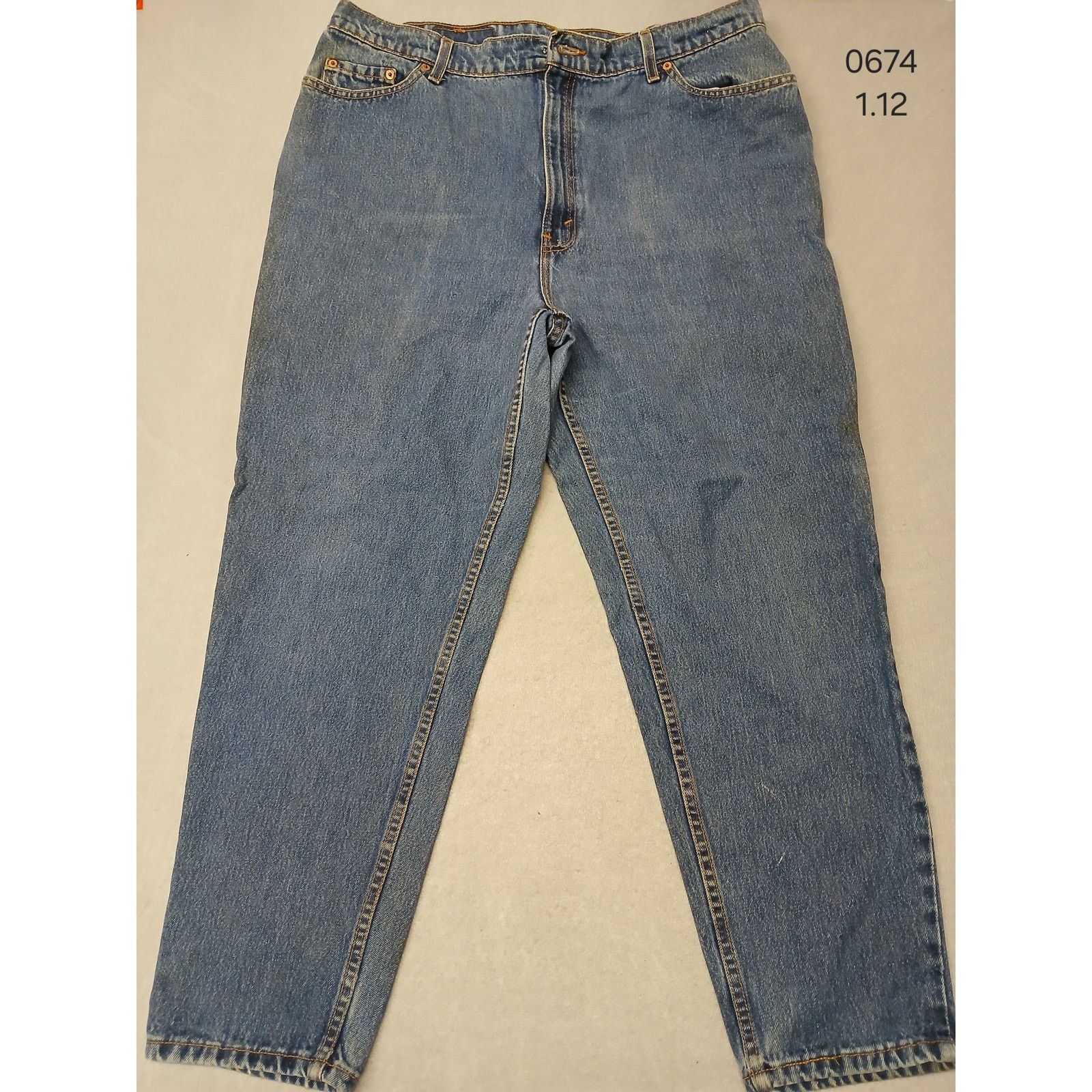 Levi's Levi's (20W ) Men's Relaxed Fit Tapered Leg Blue Denim Jeans Size US 36 / EU 52 - 1 Thumbnail