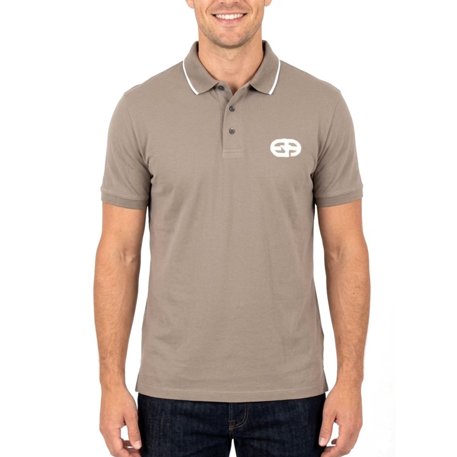 Emporio Armani EMPORIO ARMANI Shirt Men Size M Regular Fit Short Sleeve Polo VR3895 Size US M / EU 48-50 / 2 - 2 Thumbnail