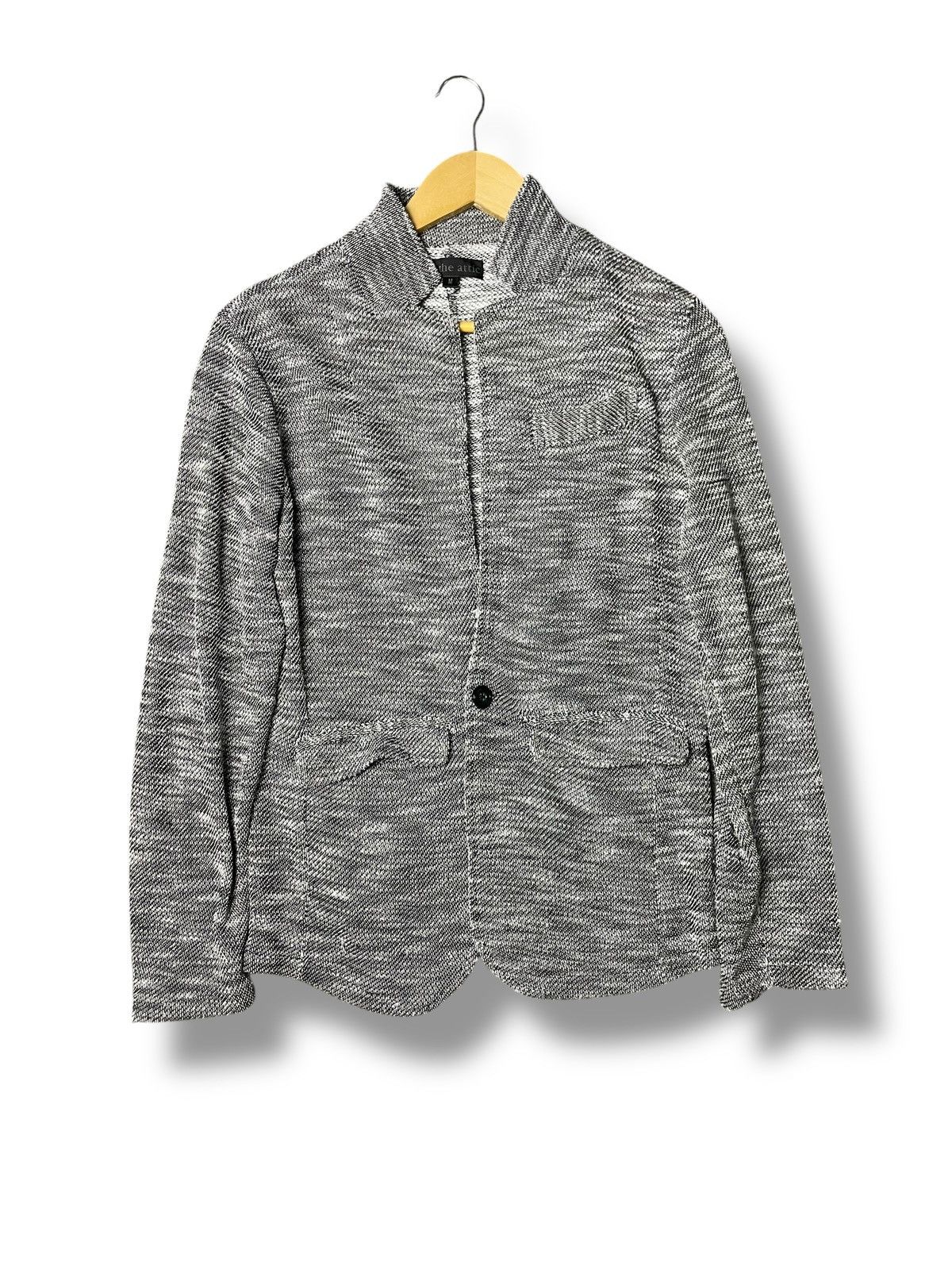 In The Attic × Vintage In The Attic Stripe Abstract Light Jacket (57) Size US M / EU 48-50 / 2 - 1 Thumbnail