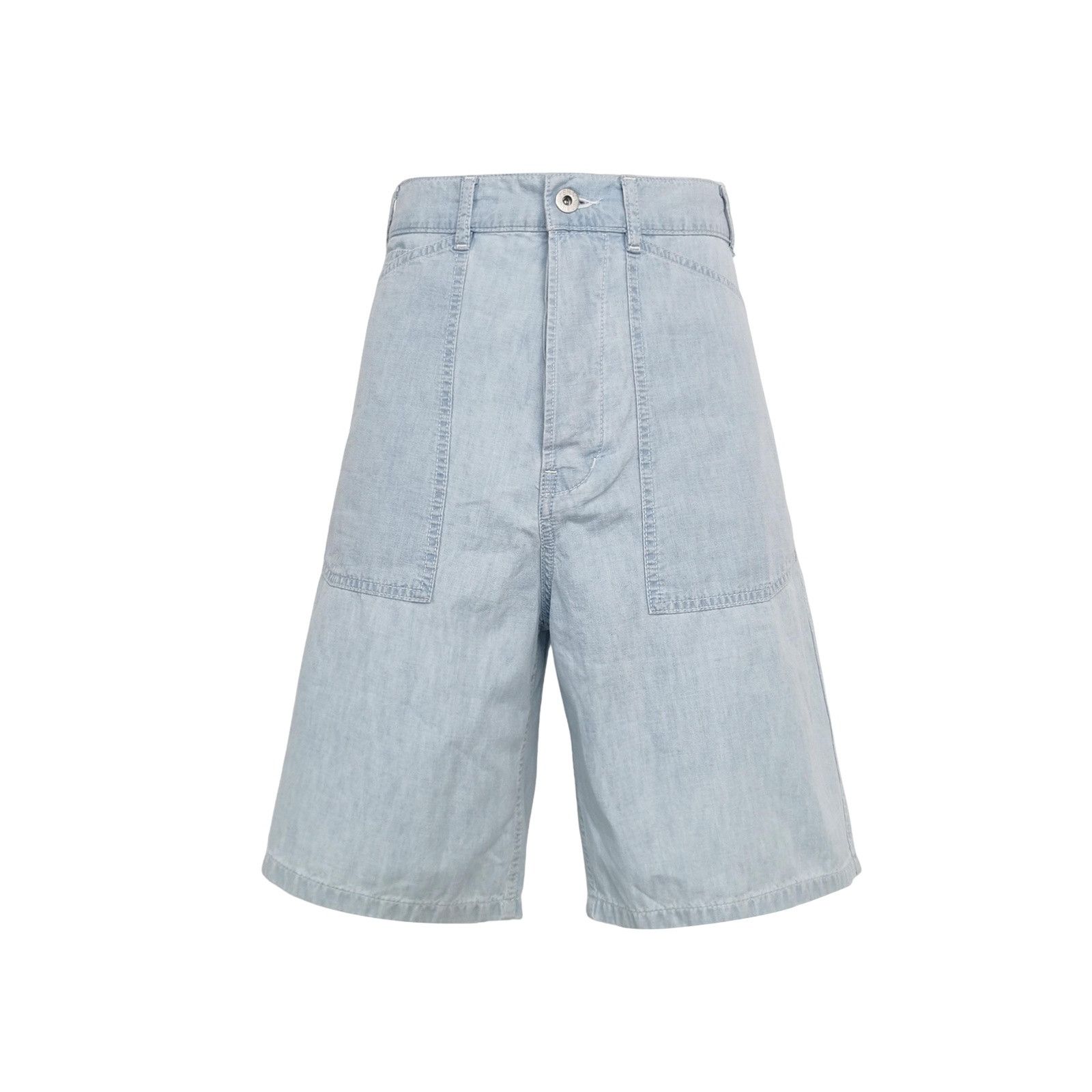 Kenzo Kenzo Logo Patch Cotton Shorts 31 Size US 31 - 1 Thumbnail