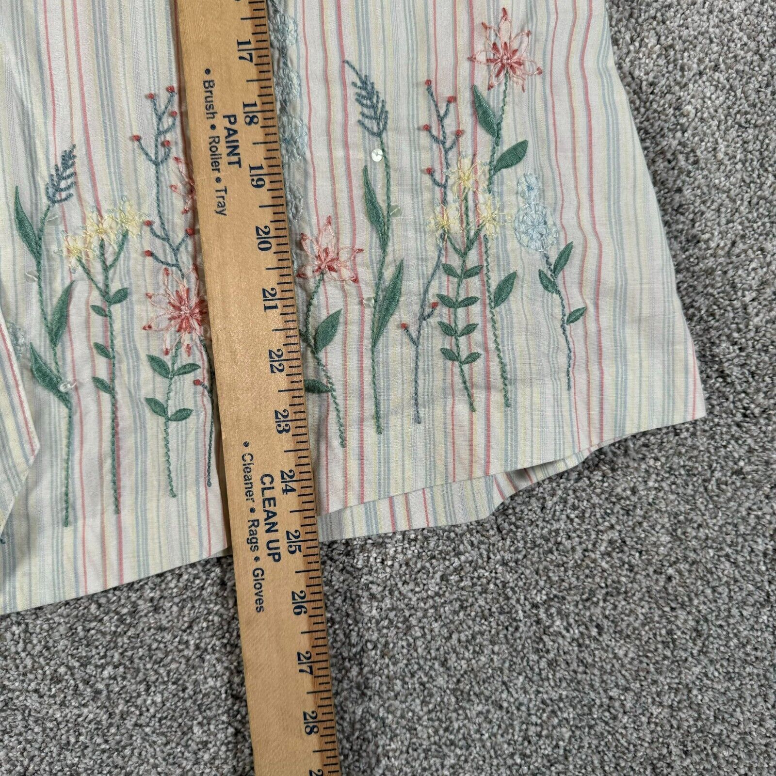 Other Alfred Dunner Top 22W Plus Cottagecore Embroidery 90s Y2K Size 3XL / US 20-22 - 6 Thumbnail