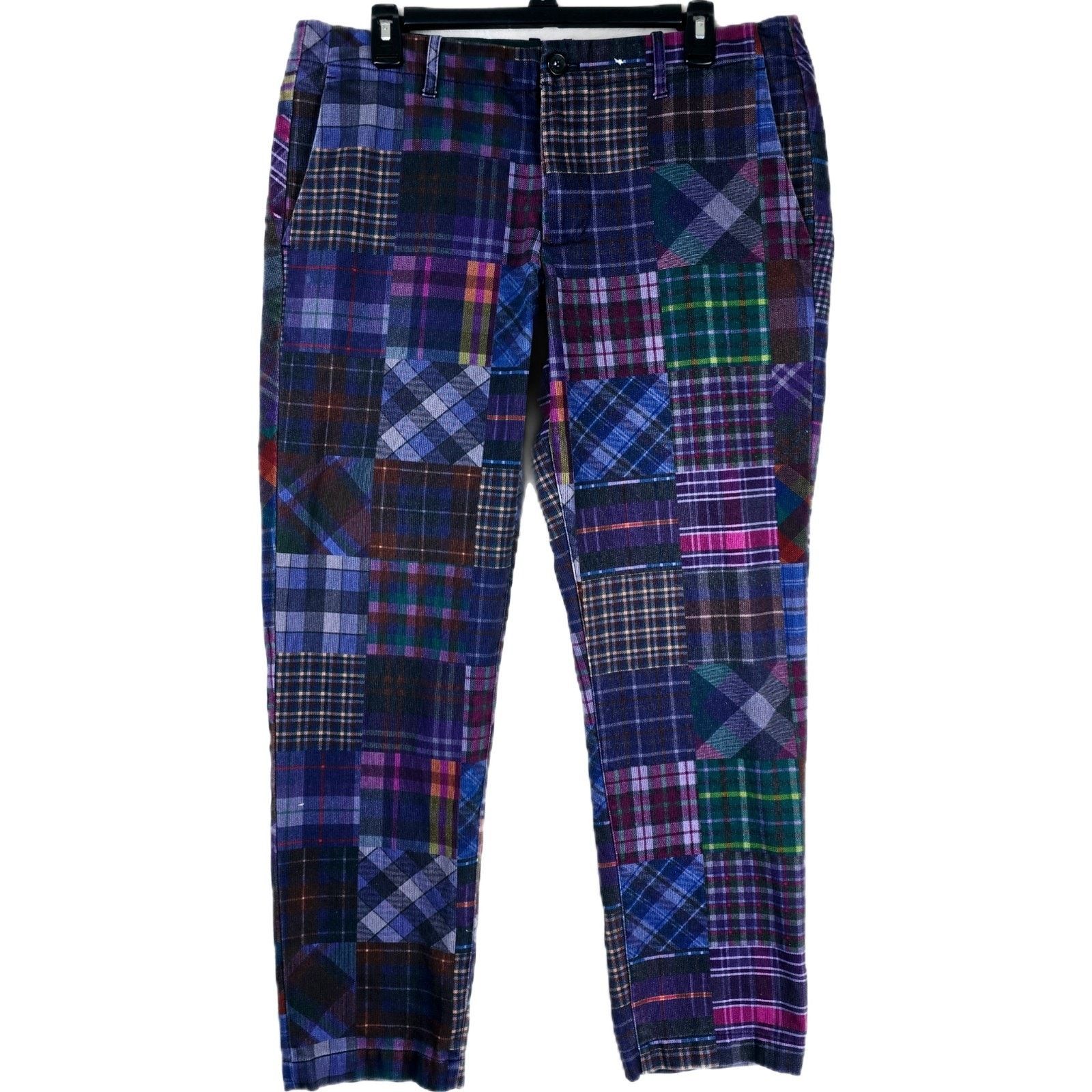 Teddy Fresh TEDDY FRESH Plaid Pants Size 36 36x28 Golf SEE PICS FLAW Size US 36 / EU 52 - 1 Thumbnail