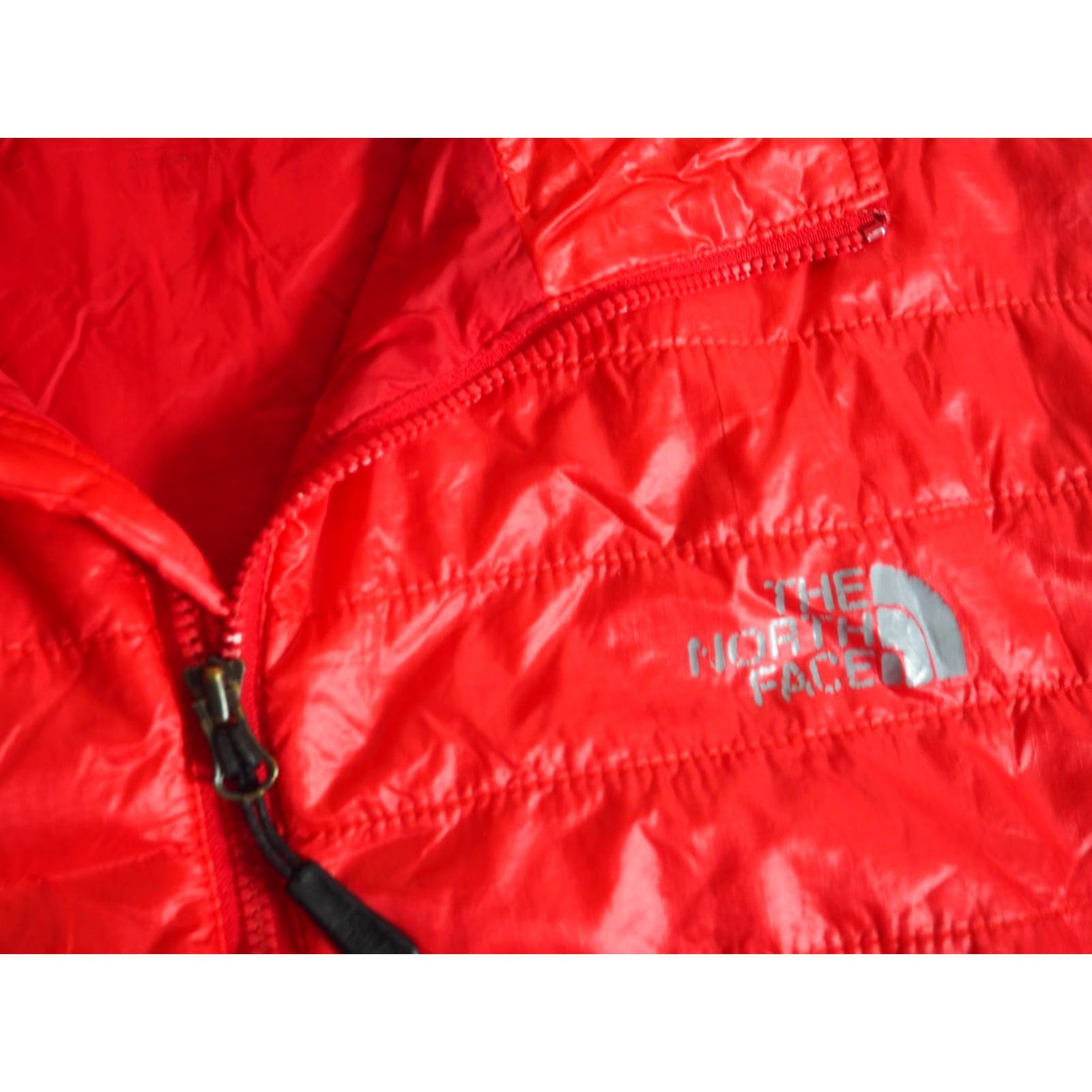 The North Face The North Face TNF Barn Red 1/2 Zip Logo Outdoor Hiking Puffer Jacket Mens M Size US M / EU 48-50 / 2 - 4 Thumbnail