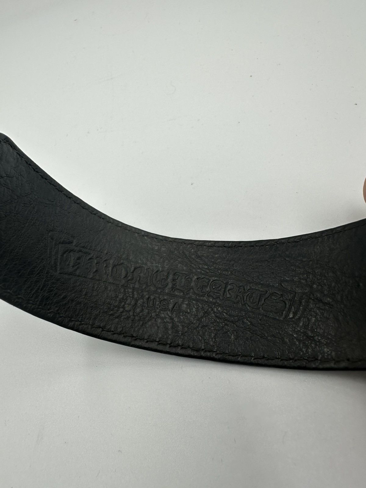 Chrome Hearts Chrome Hearts R&R Double Wrap Leather Cuff Bracelet *RARE* Size ONE SIZE - 3 Thumbnail