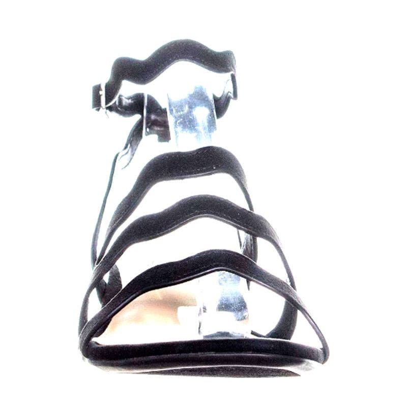 I.N.C INC Womens Leticia Open Toe Black Sandals Heels NIB Size 6.5 Size US 6.5 / IT 36.5 - 4 Thumbnail