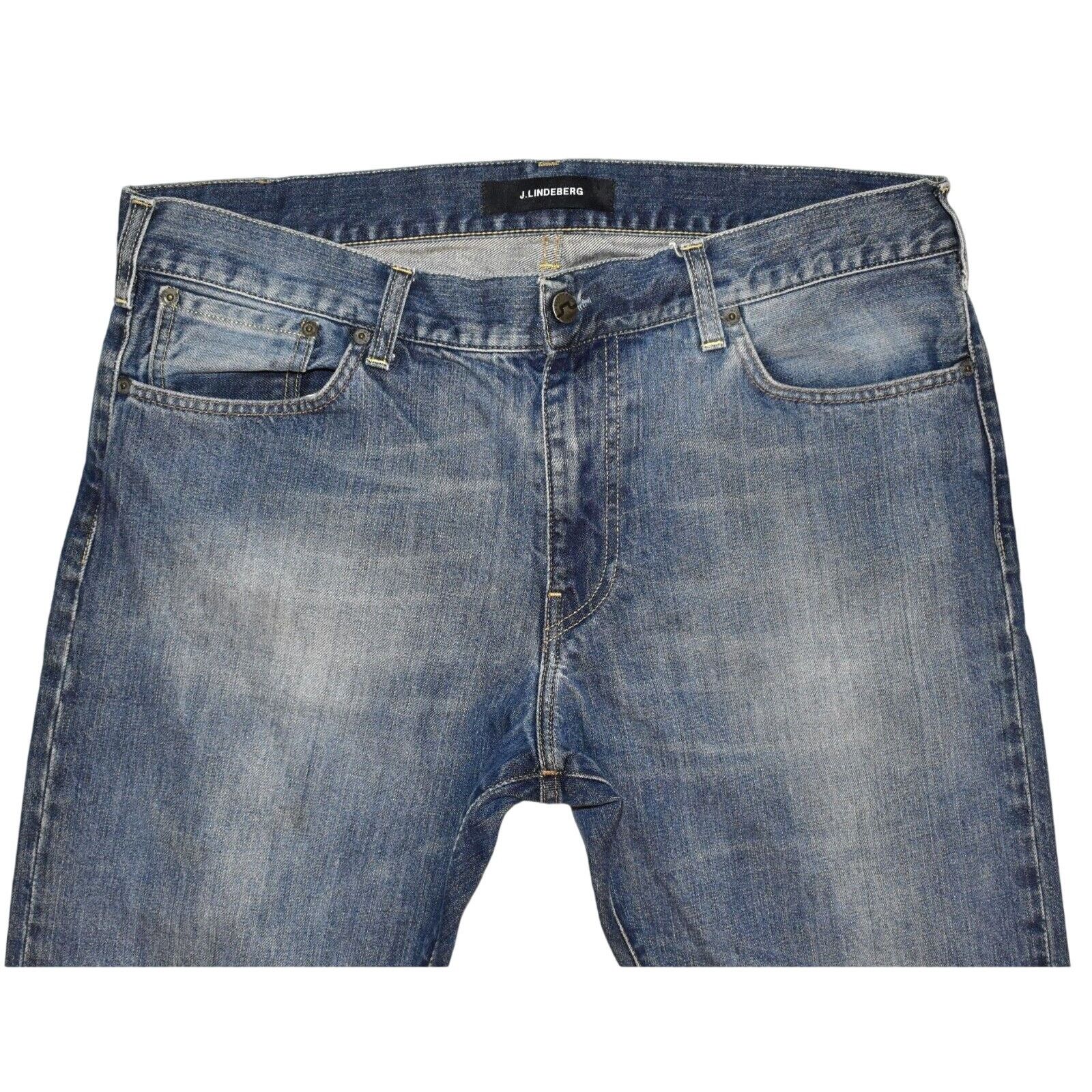 J.Lindeberg J LINDEBERG Eddie 2200 True Worn Denim Jeans Size 36 x 31 Size US 36 / EU 52 - 2 Thumbnail