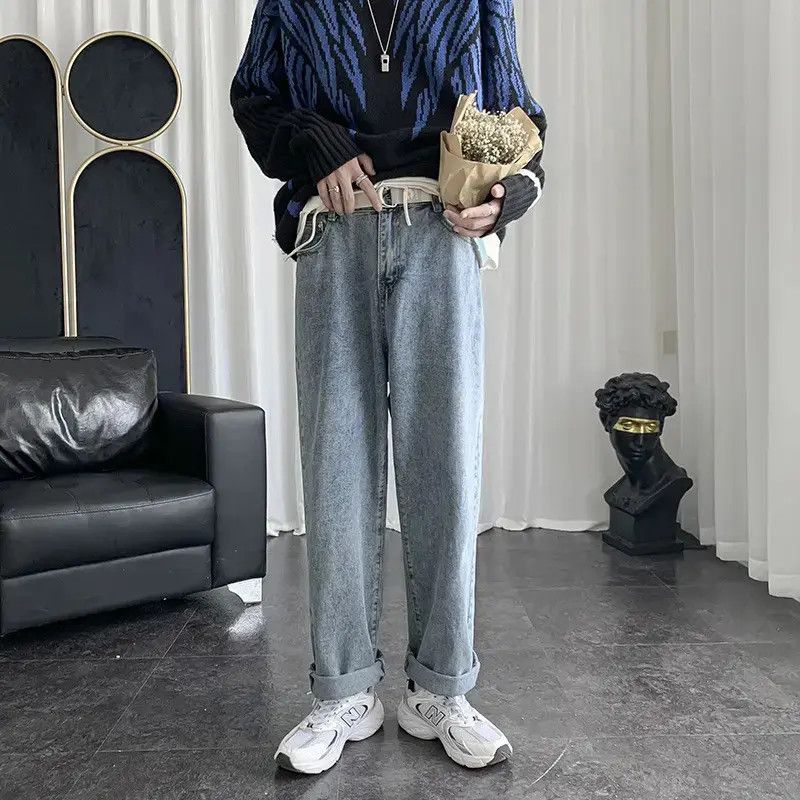 Japanese Brand Loose casual wide leg jeans Size US 30 / EU 46 - 3 Thumbnail