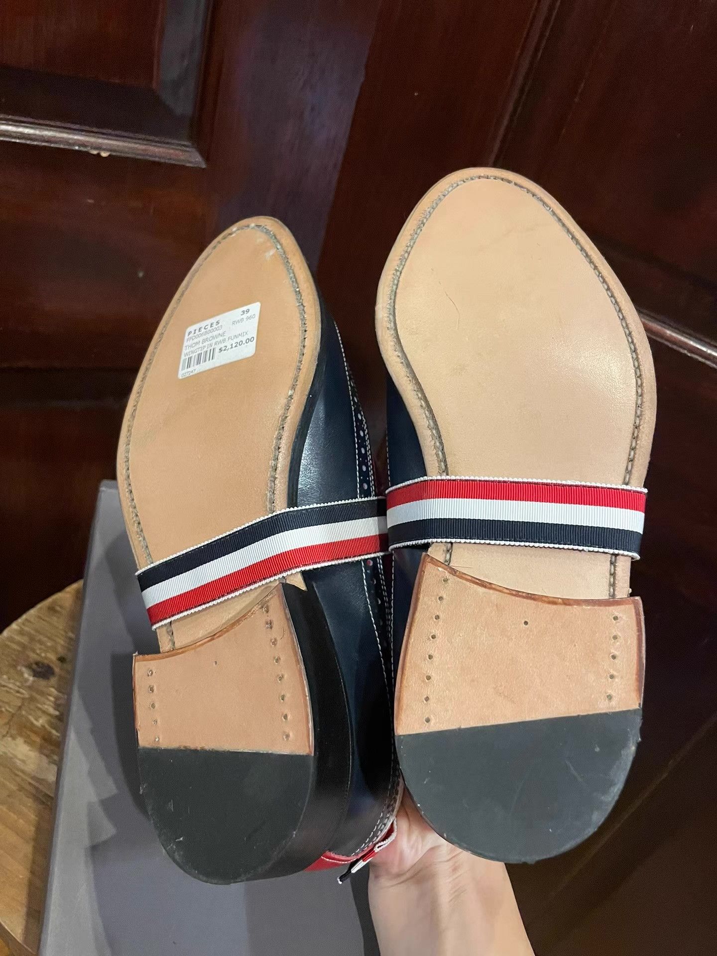 Thom Browne Thom Browne Brogue Leather Shoes。Ｑ25 Size US 9 / IT 39 - 2 Thumbnail