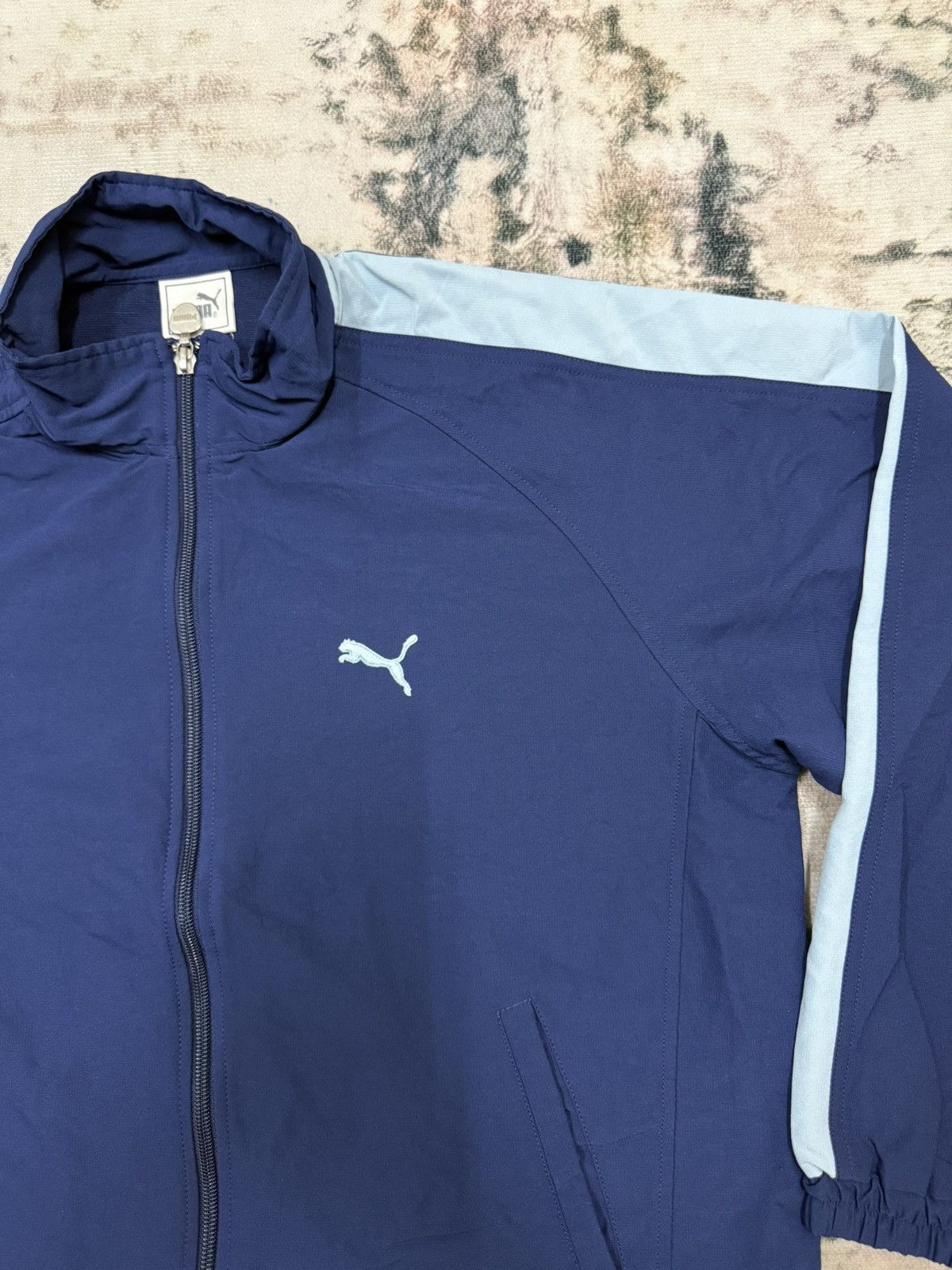 Puma Vintage Puma Winbreaker Jacket Sweater Size L / US 10 / IT 46 - 4 Thumbnail